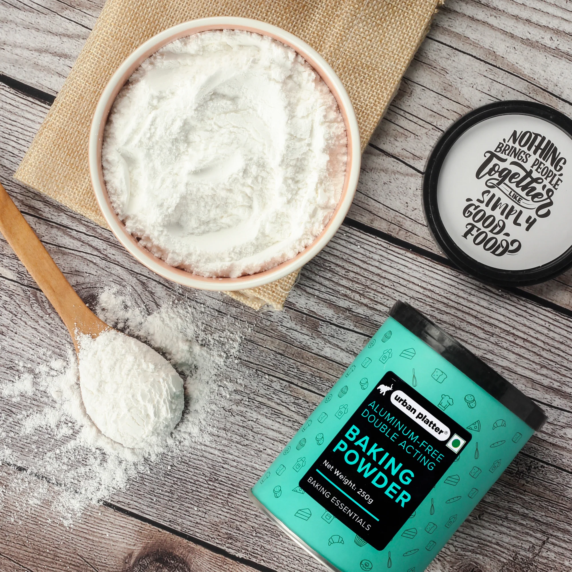 Aluminium-Free Baking Powder, 250g (Double-Acting Leavening Agent | Perfect for Fluffy Cakes, Breads, Baking) - Image 5