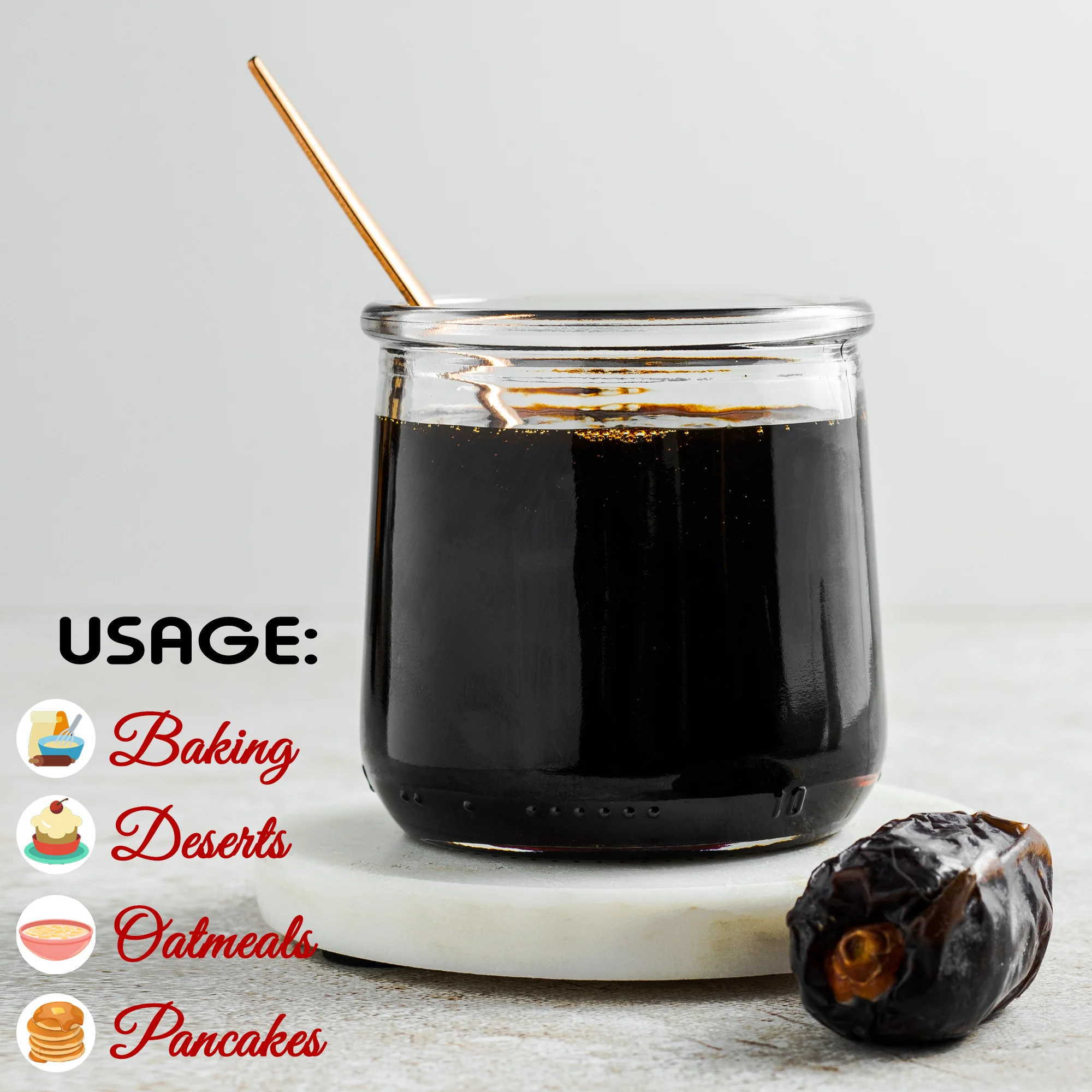 Date Syrup, 400g (Natural Sweetener | 100% Dates | Refined Sugar Alternative) - Image 5