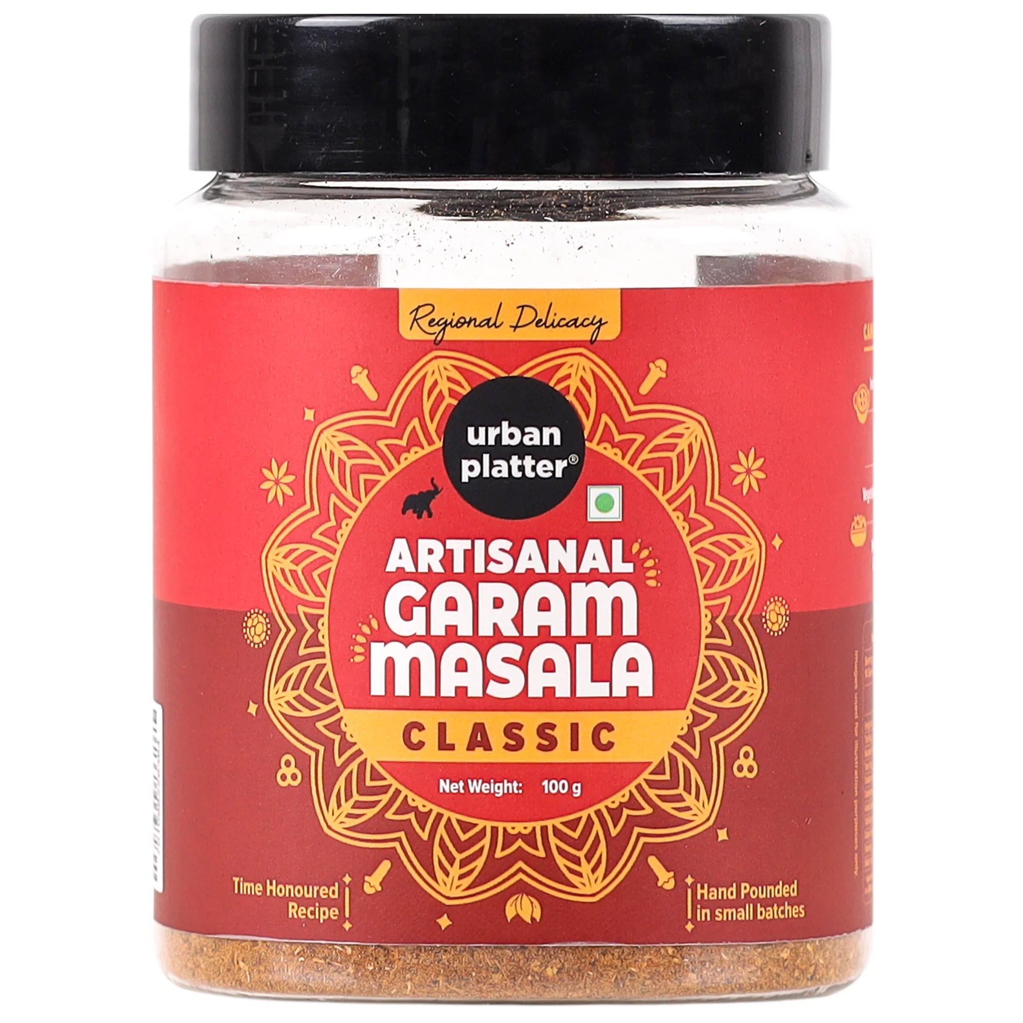 Artisanal Garam Masala, 100g [All Natural, Dry-Roasted & Highly Aromatic]