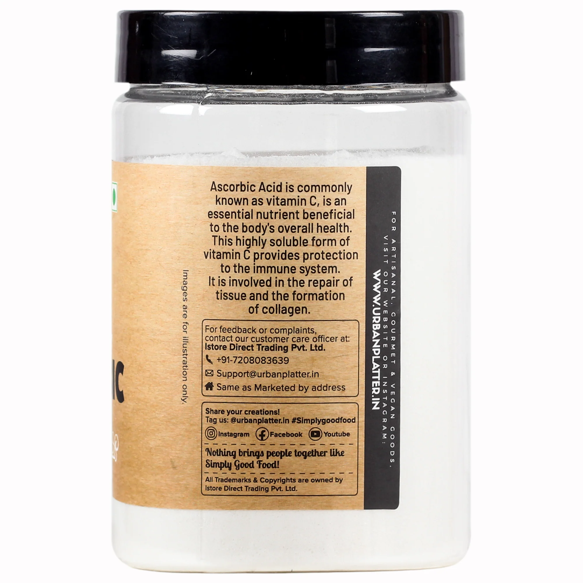 Ascorbic Acid, 400g - Image 2
