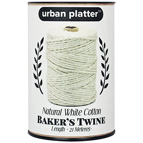 Bakers Kitchen Twine, 100% White Cotton