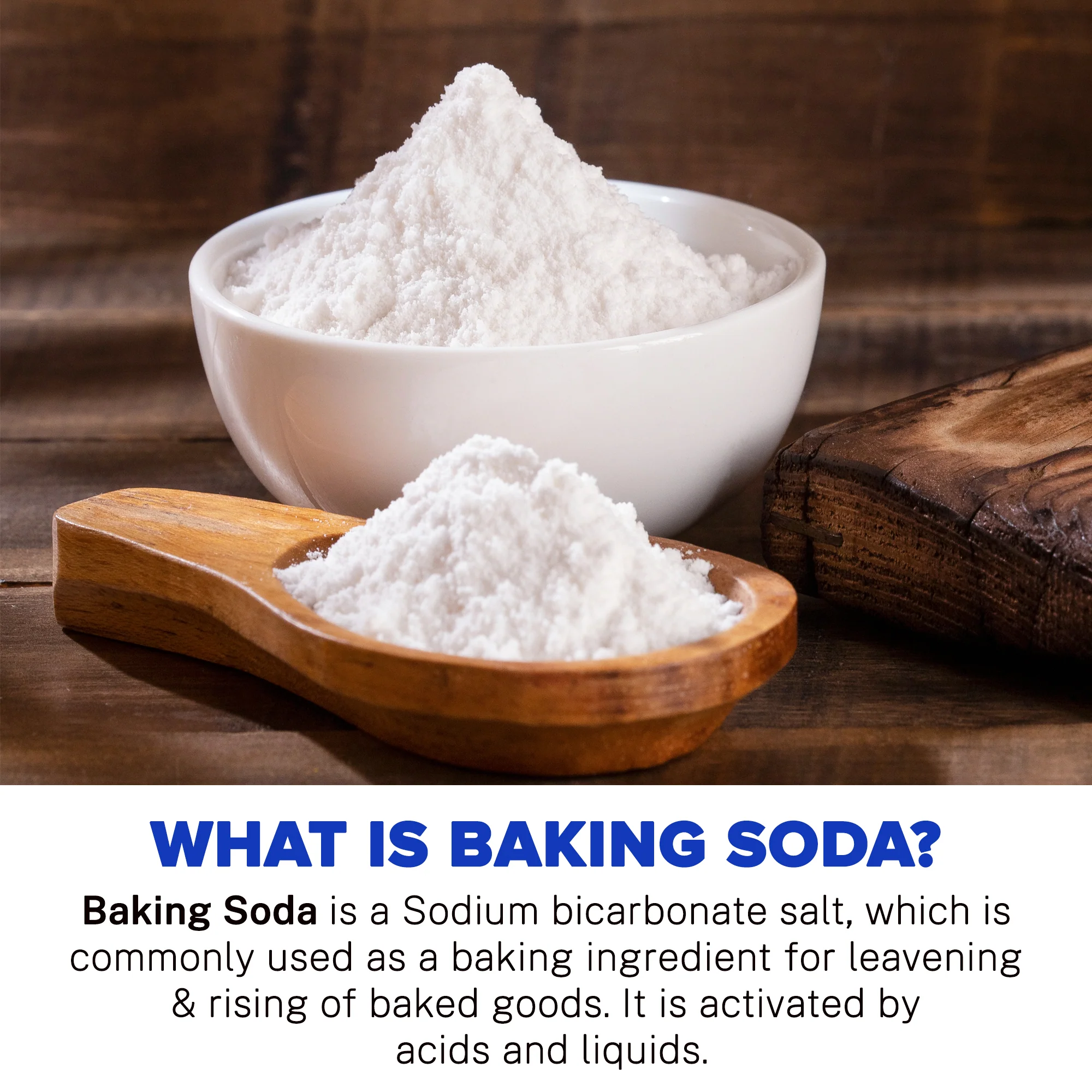 Baking Soda, 1kg (Food-Grade Sodium Bicarbonate | Baking & Cooking Essential | Multi-Use Cleaner) - Image 4