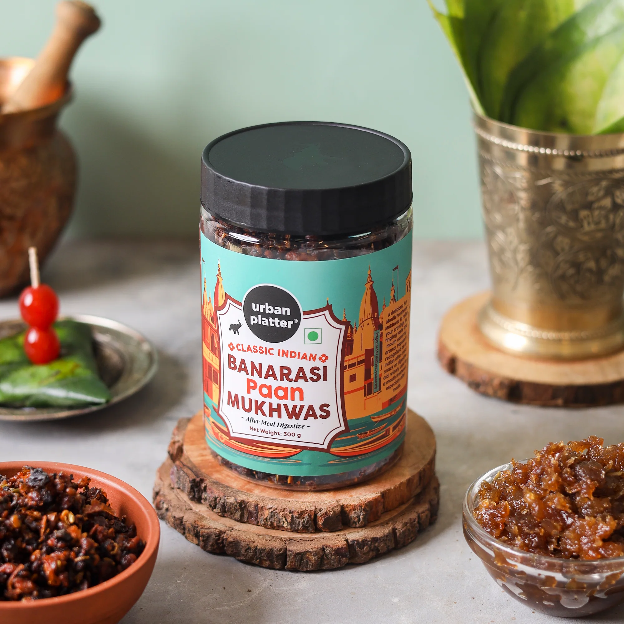 Banarasi Mukhwas, 300g [Mouth Freshener, After Meal Digestive, Without Supar/Areca Nut] - Image 3