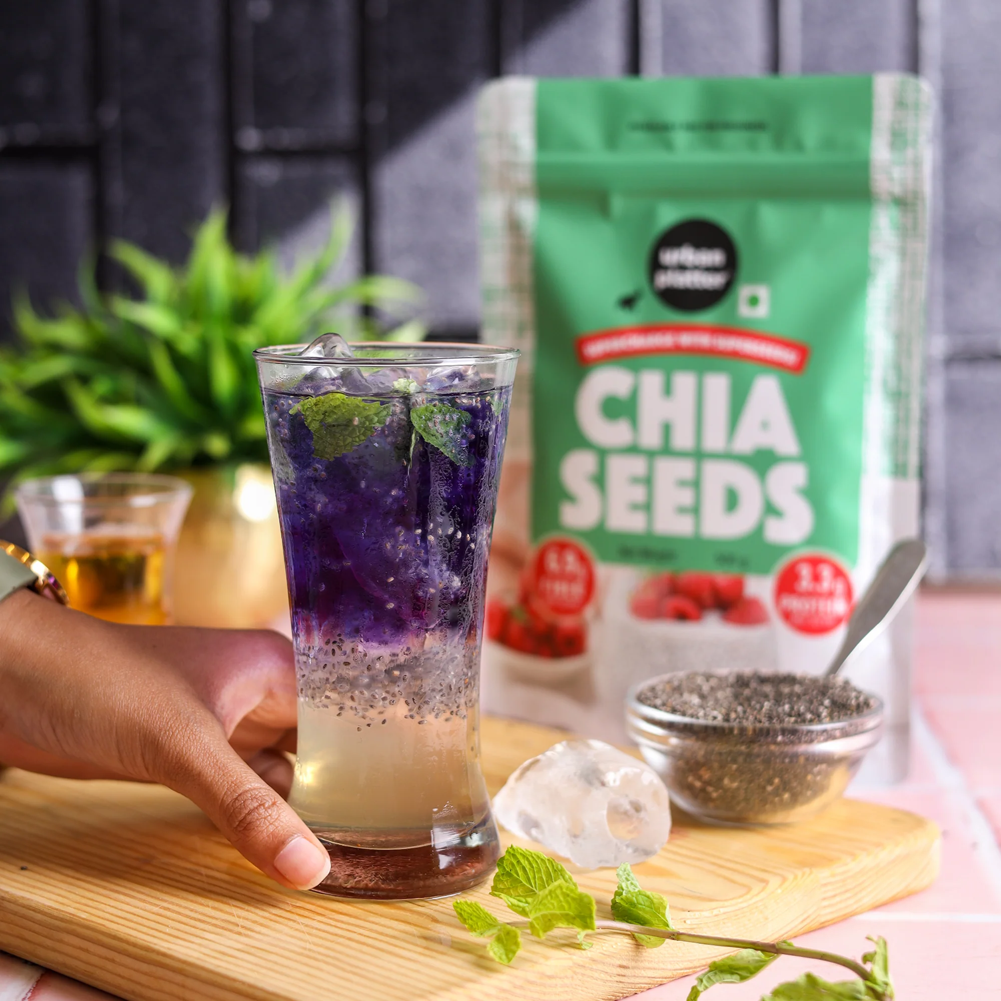 Black Chia Seeds, (Rich in Omega-3, Fibre & Protein | Superfood) - Image 6