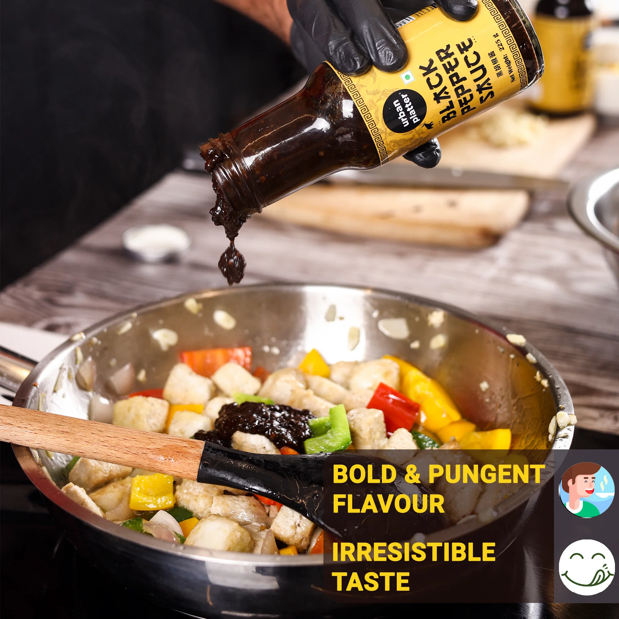 Black Pepper Sauce, 225g [Great for Stir Fry, Asian Savoury Robust Taste] - Image 6