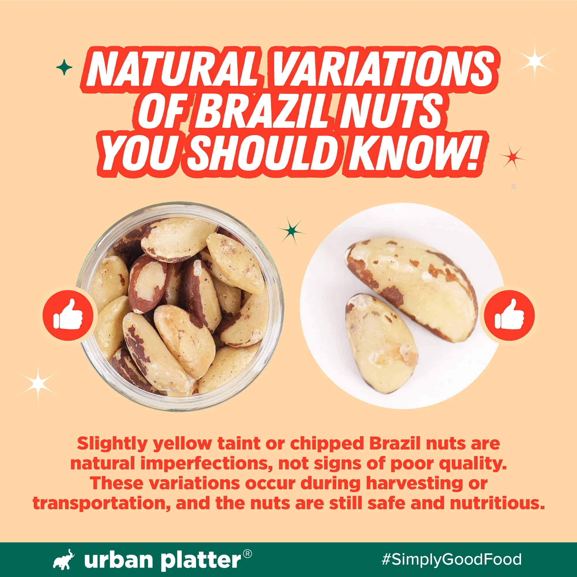 Brazil Nuts, 120g (Monthly Consumption Pack, Rich In Selenium, Have 1 Daily, 30 single serve brazil nut sachets) - Image 5