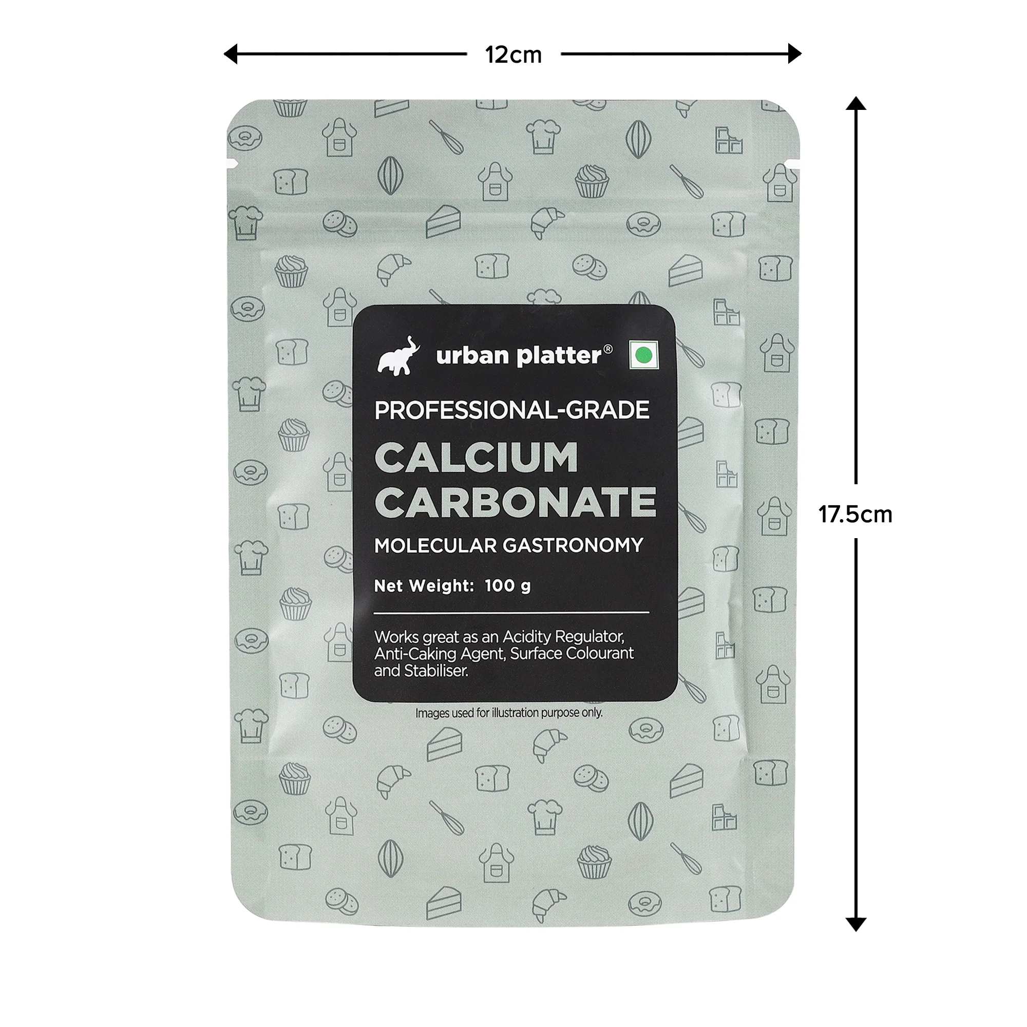 Calcium Carbonate Powder, 100g [Chuna] - Image 3