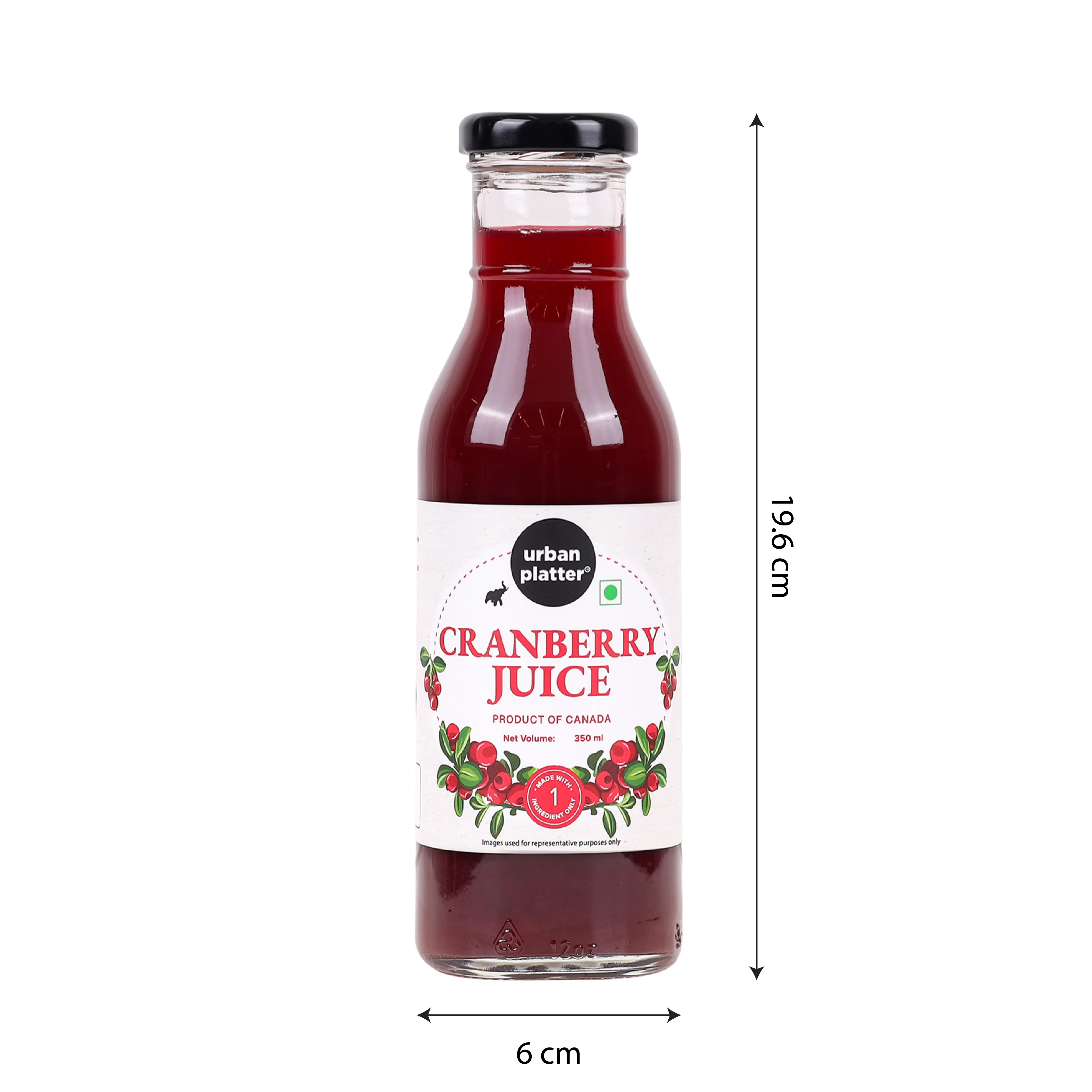 100% Canadian Cranberry Juice, 350ml (No Added Sugar | Preservative-Free | Antioxidant-Rich) - Image 10