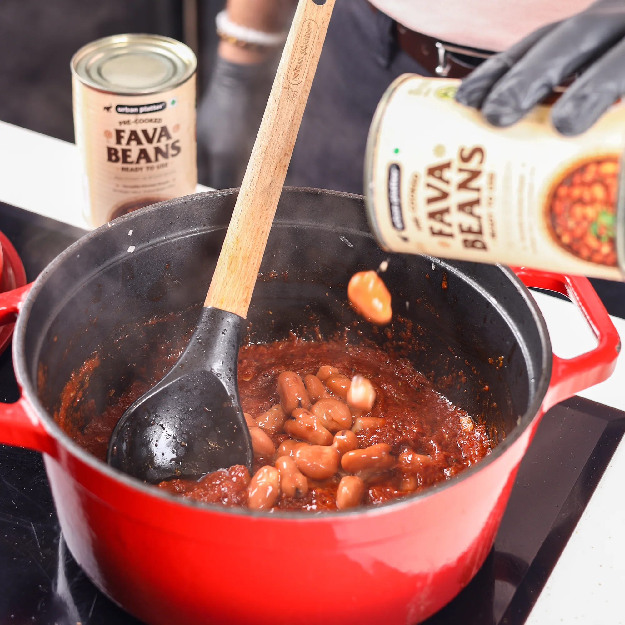 Canned Fava Beans, 400g (Ready to use, Cooked Fava Beans, Broad Beans, Middle Eastern Staple, Foul Medammas) - Image 4