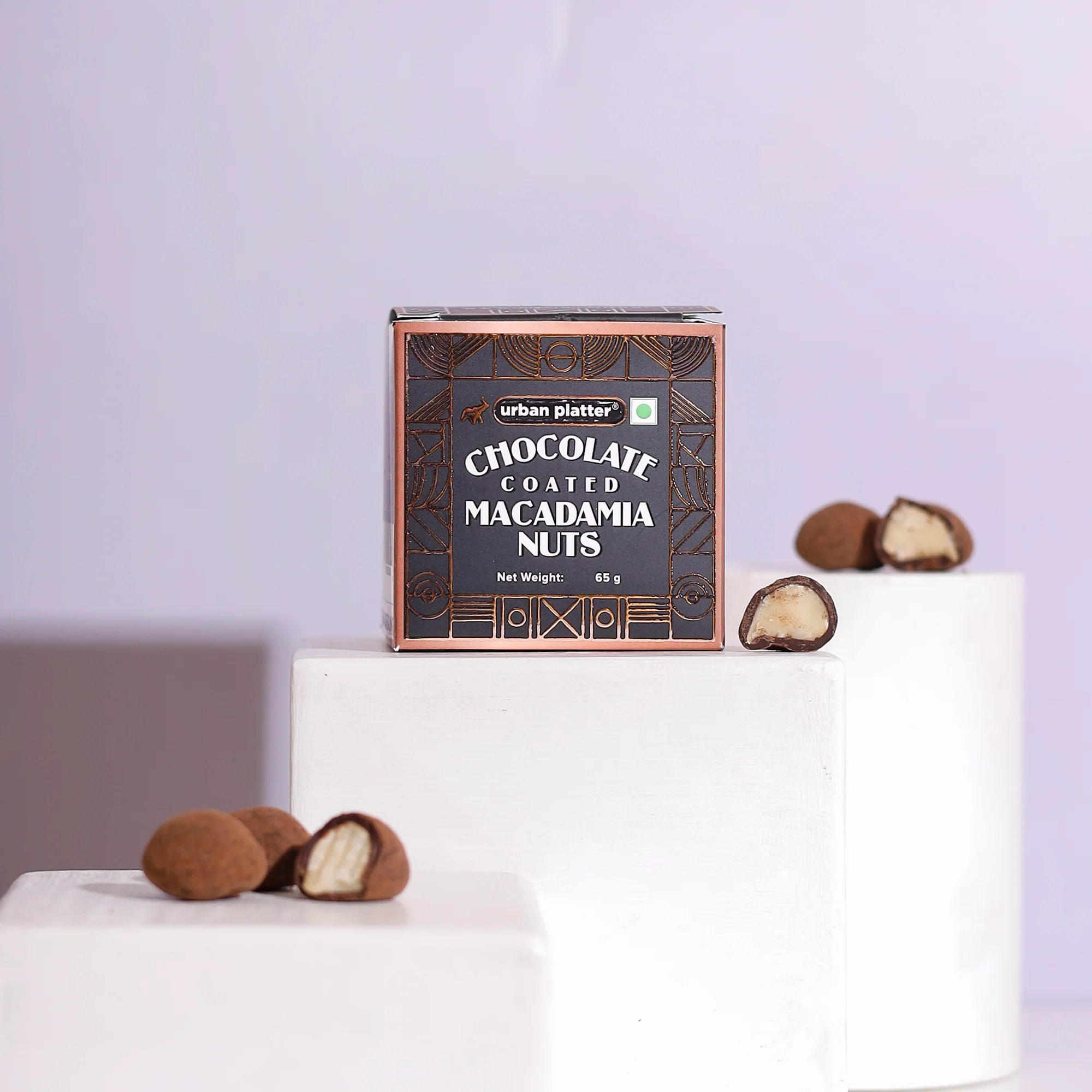 Chocolate Coated Macadamia, 65g (Coated with Dark Chocolate | Premium Nuts | Gifting) - Image 5
