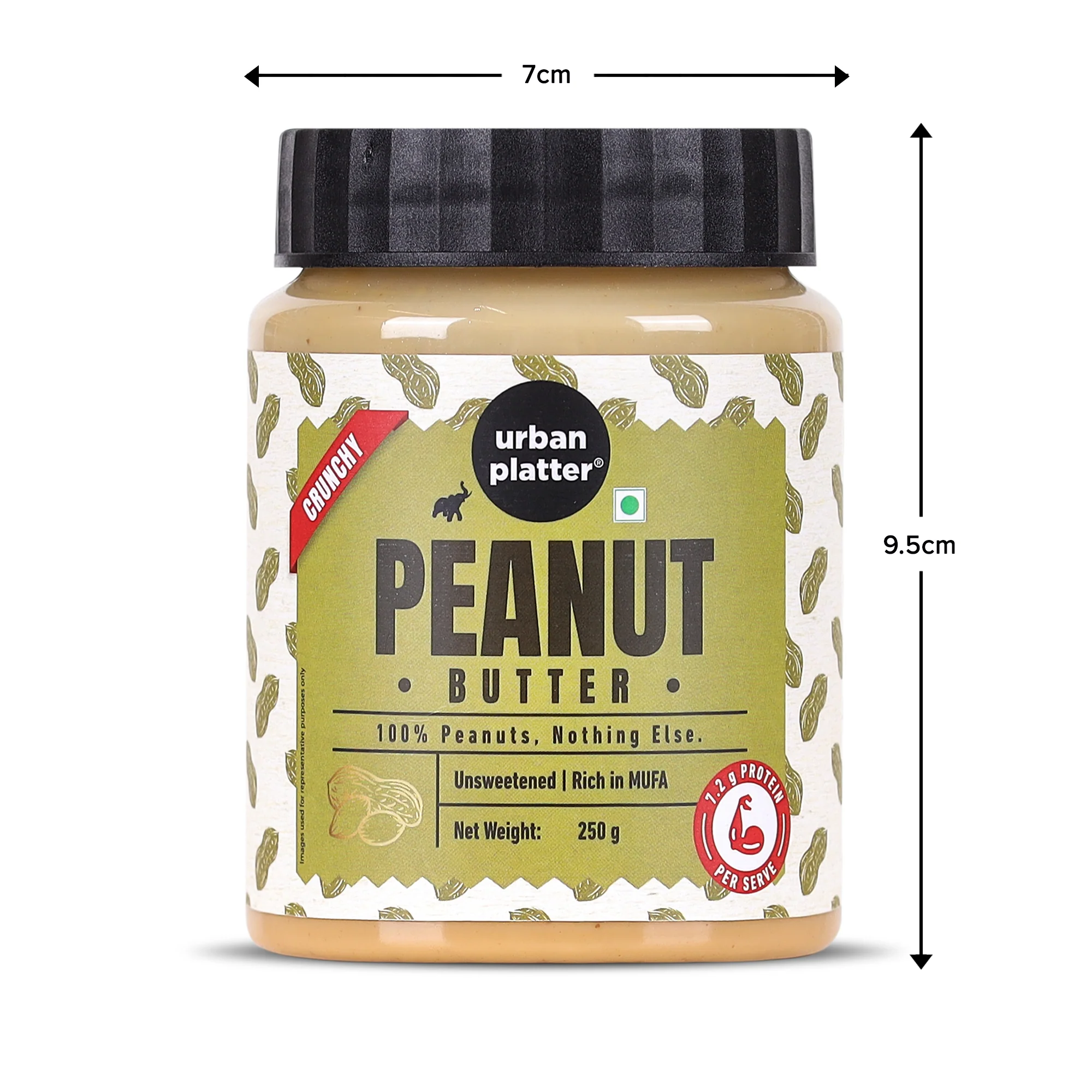 Crunchy Peanut Butter (Bold Roasted Flavour | Crunchy Texture | Single Ingredient | Keto-Friendly) - Image 10
