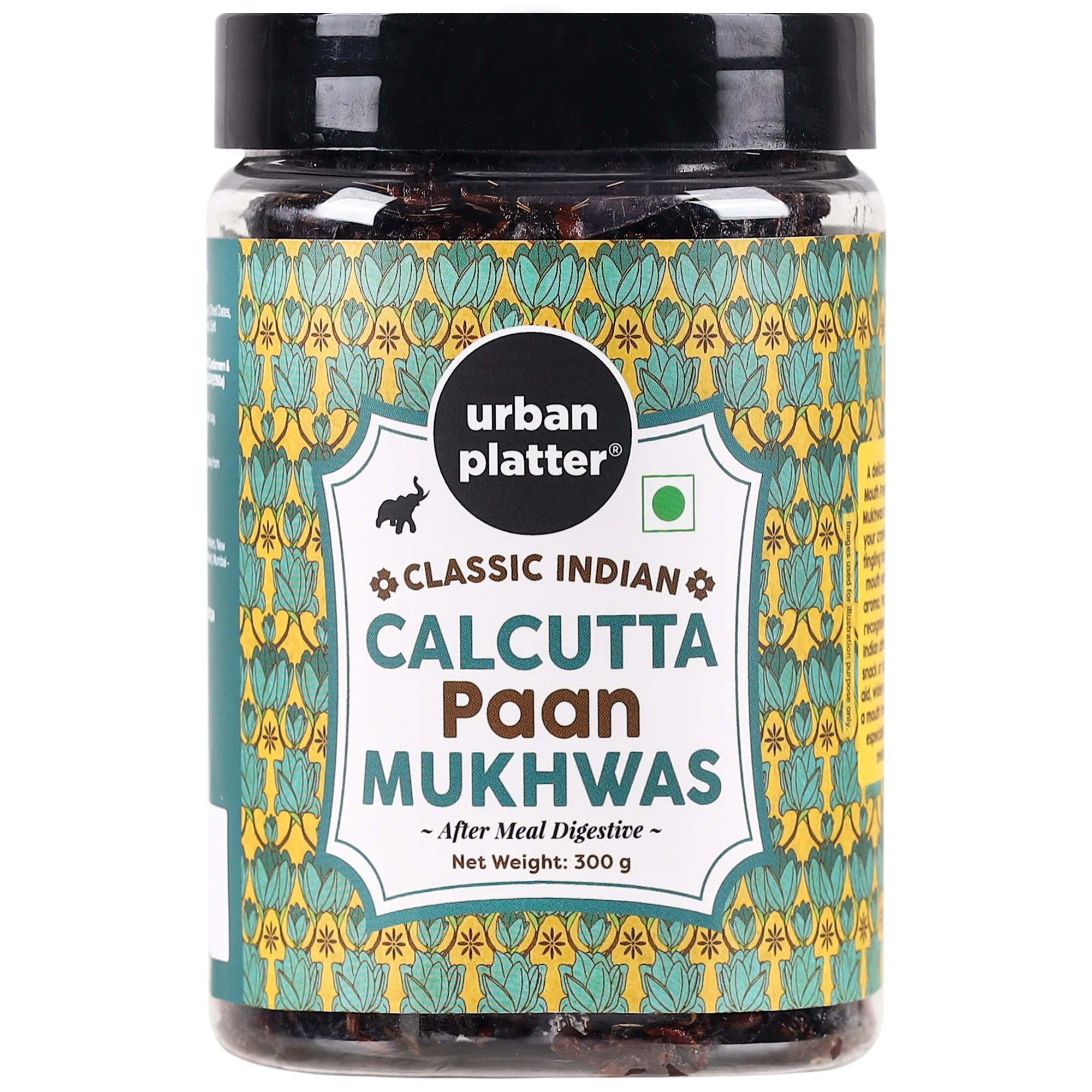 Calcutta Mukhwas, 300g [Mouth Freshener, After Meal Digestive, Without Supari/Areca Nut]