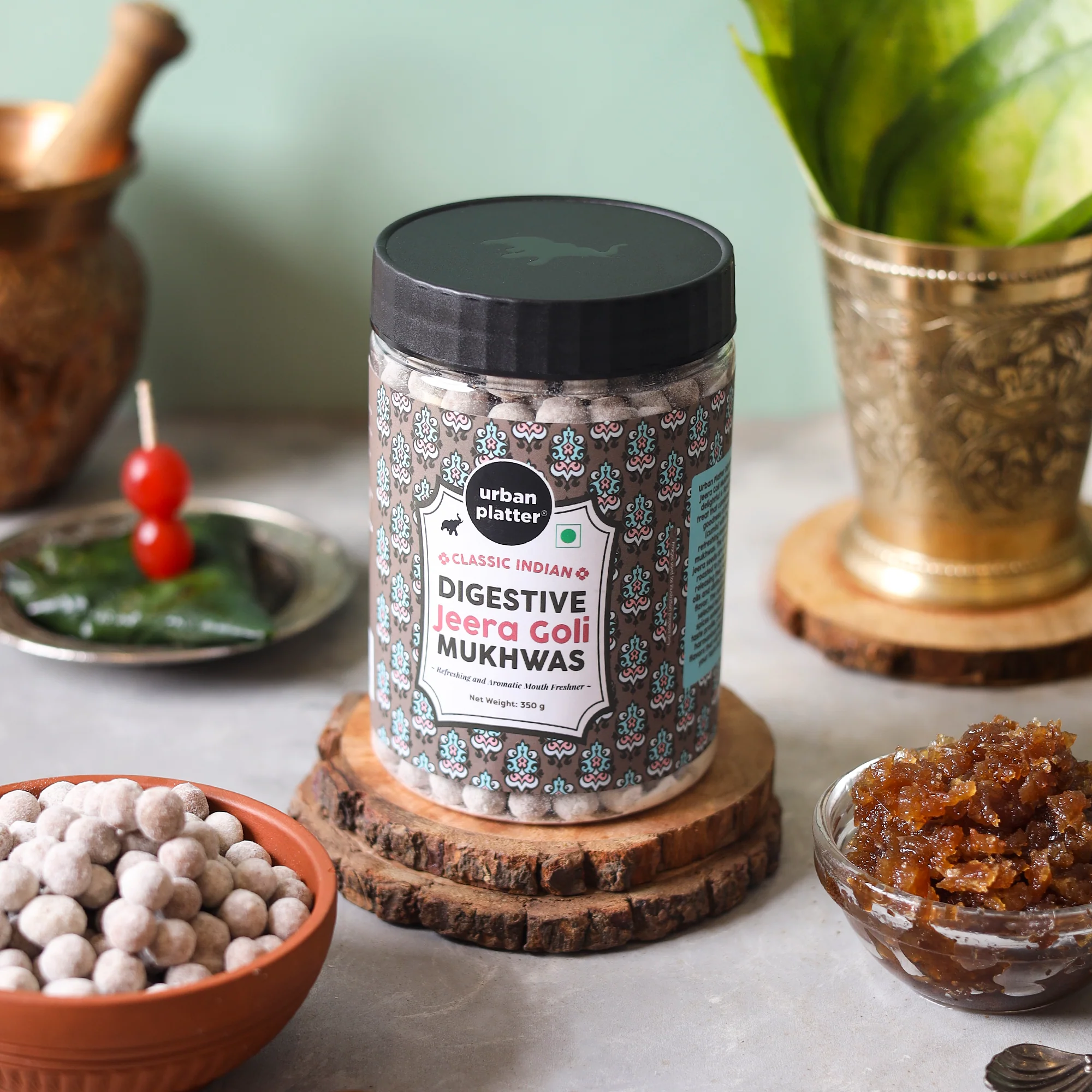 Digestive Jeera Goli Mukhwas, 350g [Mouth Freshener, Digestive, After-Meal Snack] - Image 4