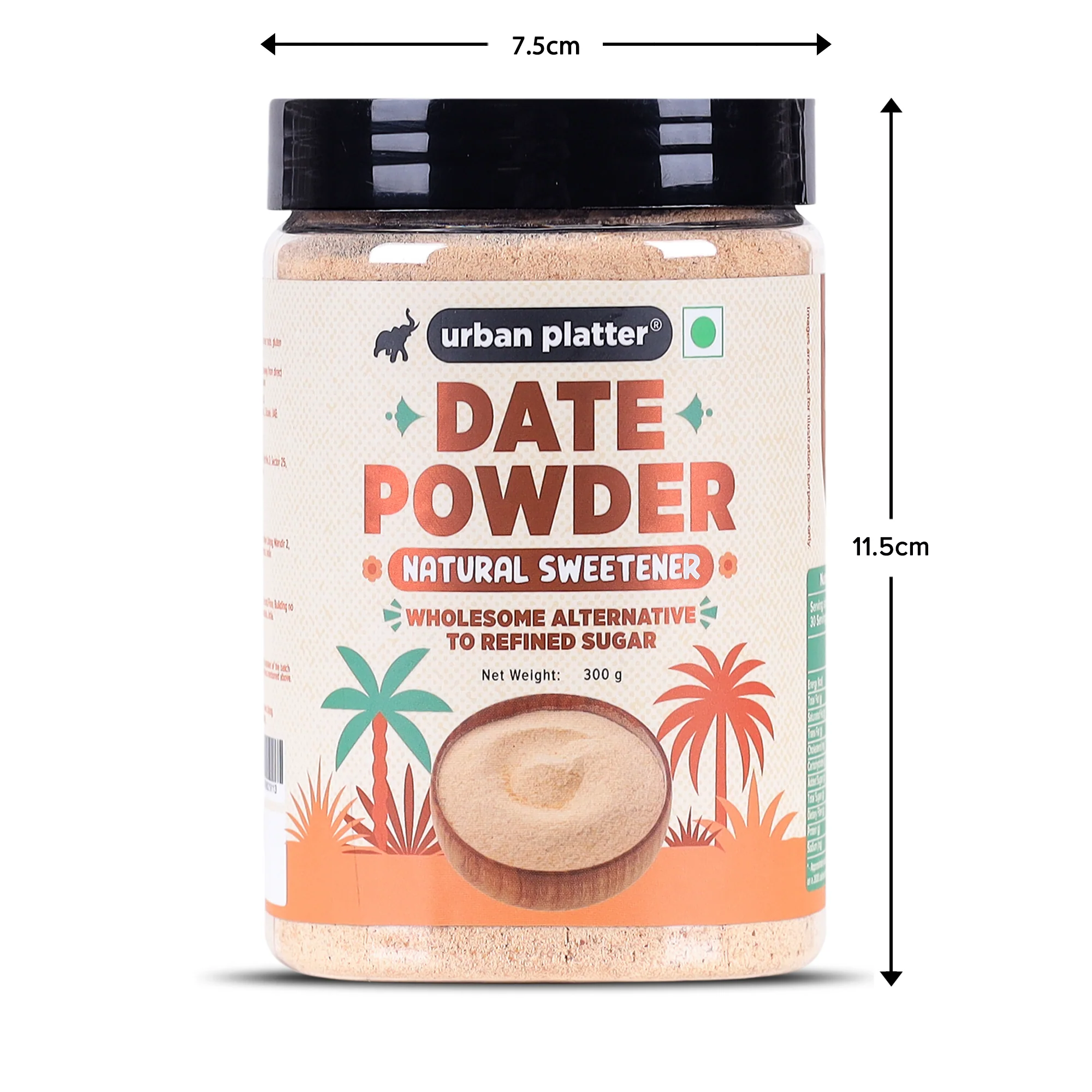 Dried Arabian Date Powder (Super-Fine Kharek Powder | Perfect Sweetener | Free-flowing | Date Sugar) - Image 8