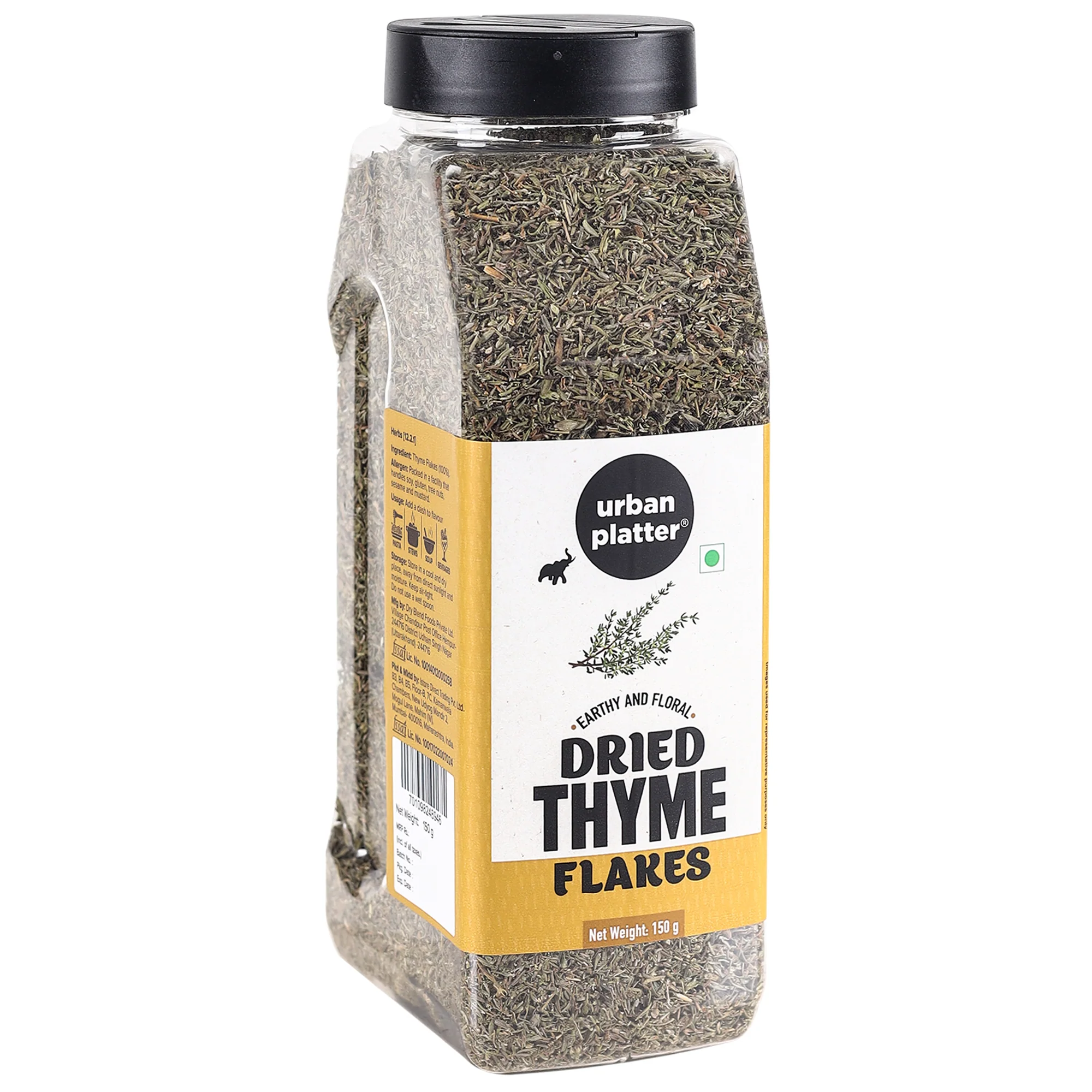 Dried Thyme Flakes, 150g