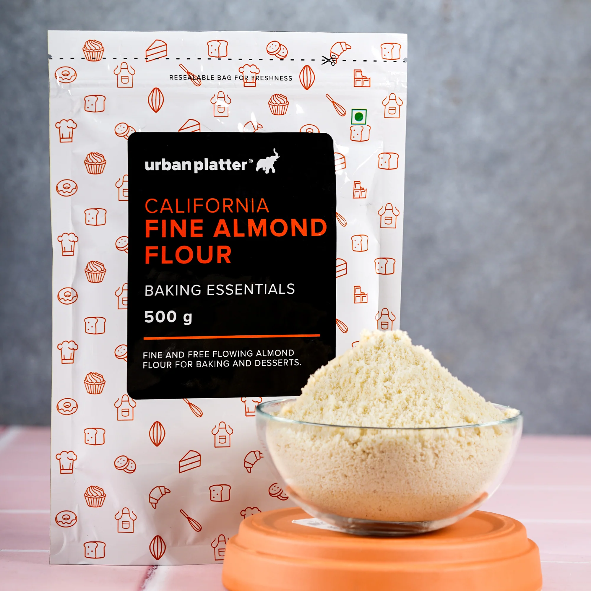 Fine Almond Flour, 500g (Naturally Gluten-free, Blanched & Finely Milled, Low-Carb, Ideal for Baking & Keto Recipes) - Image 4