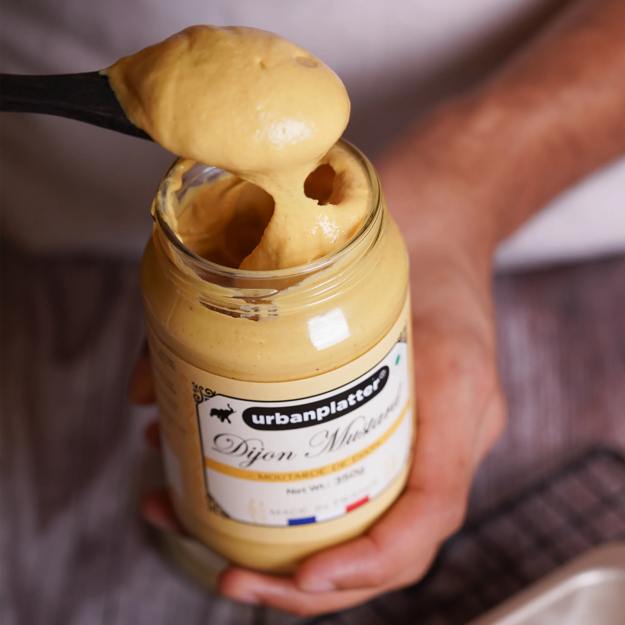 French Dijon Mustard, 350g | Classic Gourmet Mustard Sauce | Perfect for Sandwiches, Salad Dressings & Marinades - Image 5