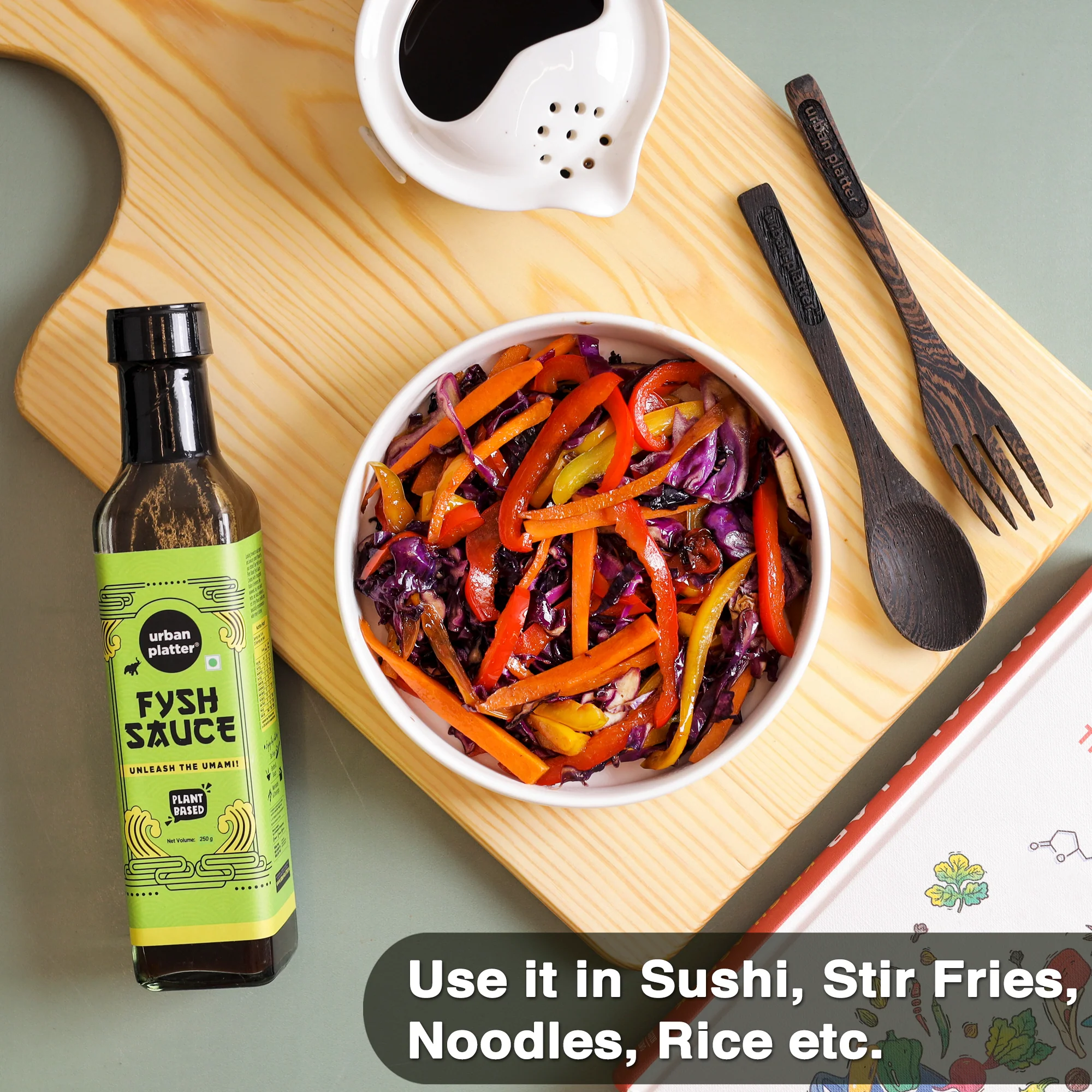 Fysh Sauce, 250g [ Plant Based, Rich Umami Flavour, Asian Condiment] - Image 5