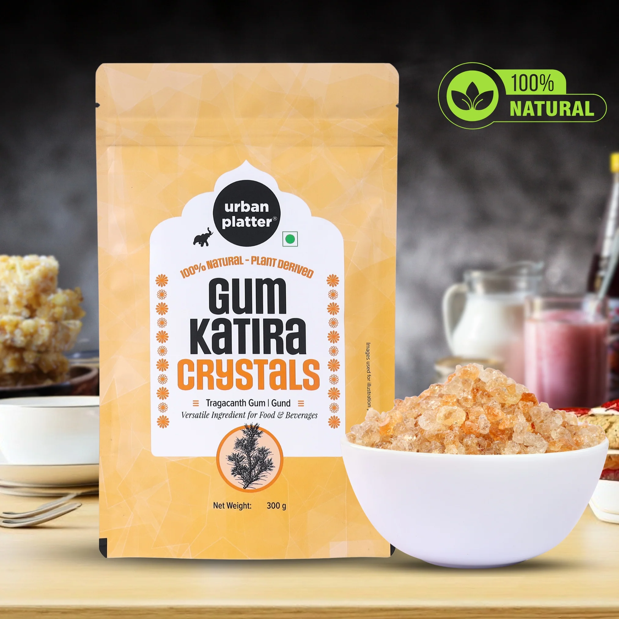 Gond Katira Crystals, 300g ( Traditional Cooling Ingredient, Badam Pisin, Edible Gum) (Copy) - Image 6
