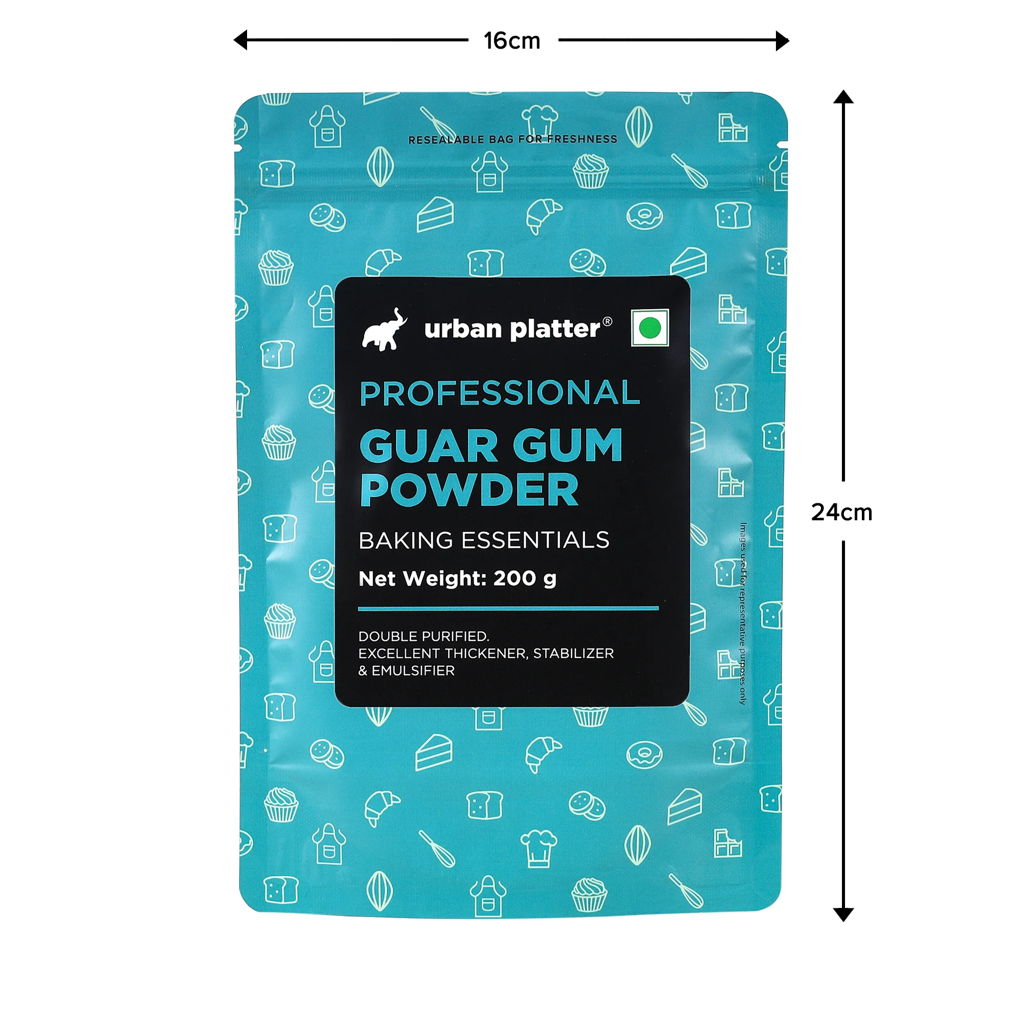 Guar Gum Powder, 200g - Image 6