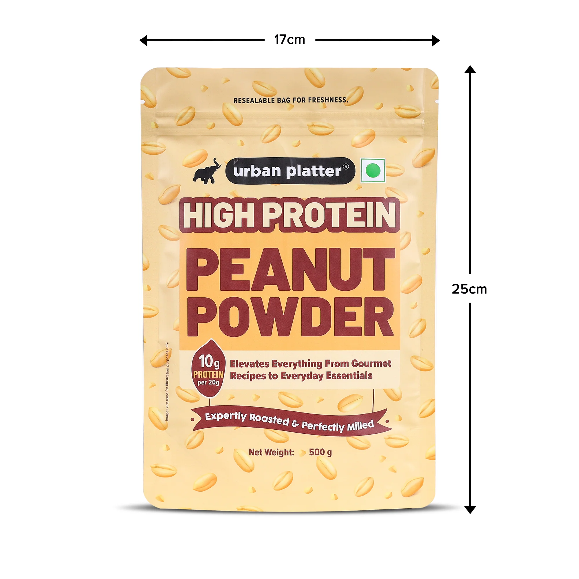 Peanut Protein Powder, 500g (Plant-Based Protein, Low Fat, Ideal for Protein Additions to your Daily Meals) - Image 9
