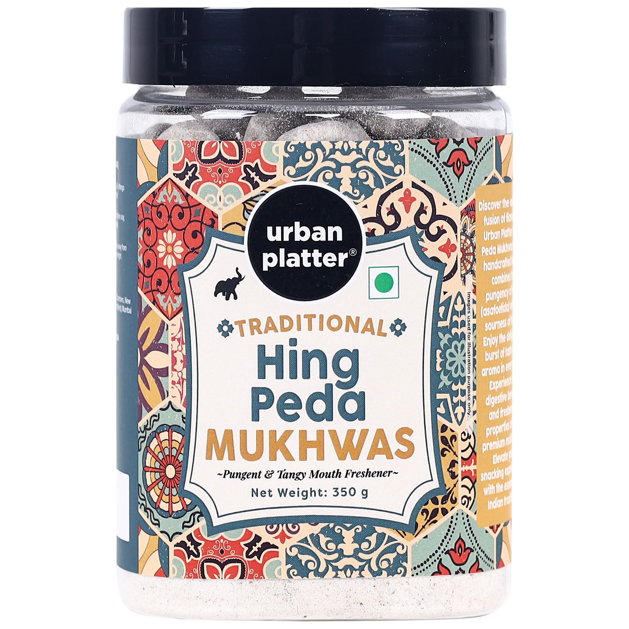 Hing Peda Mukhwas, 350g ( Mouth Freshener, Digestive, After-Meal Snack)