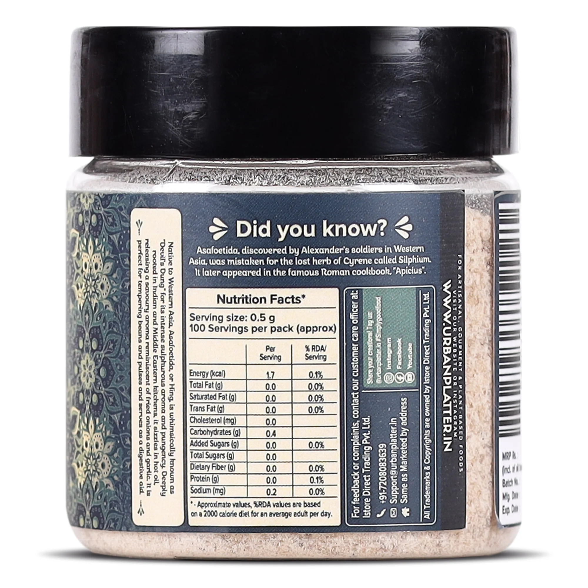 Everyday Hing Powder, 50g (Compounded Asafoetida Powder | Tempering Essential | Natural Digestive Aid | Perfect for Daily Indian Cooking) - Image 3