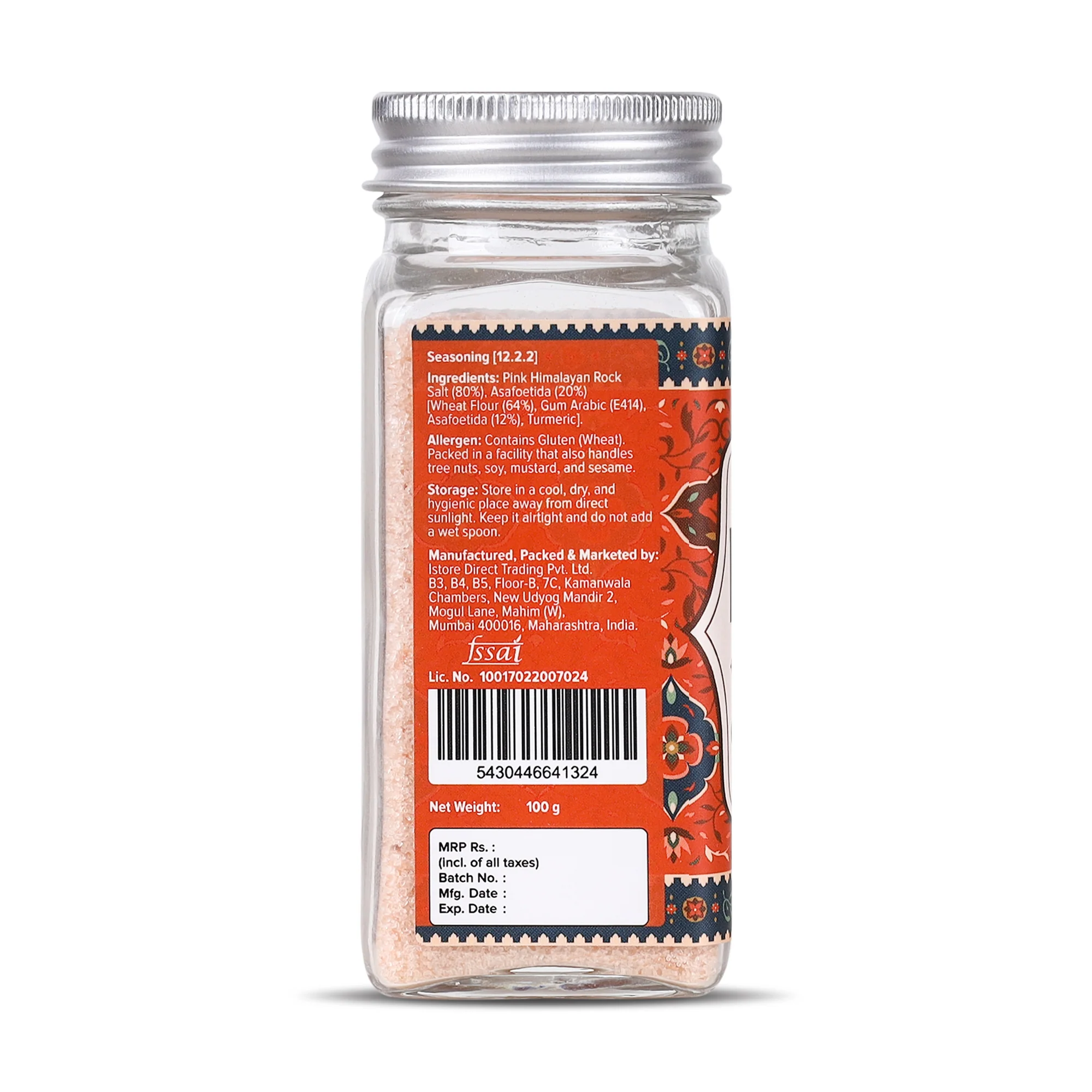 Hing Salt Seasoning, 100g (Finishing Salt | Perfect for Tempering & Topping | Ideal for Fruit Chaats, Pickling and Indian-inspired Mocktails) - Image 2