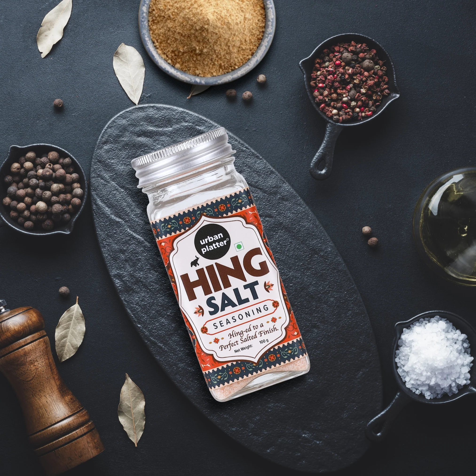 Hing Salt Seasoning, 100g (Finishing Salt | Perfect for Tempering & Topping | Ideal for Fruit Chaats, Pickling and Indian-inspired Mocktails) - Image 5