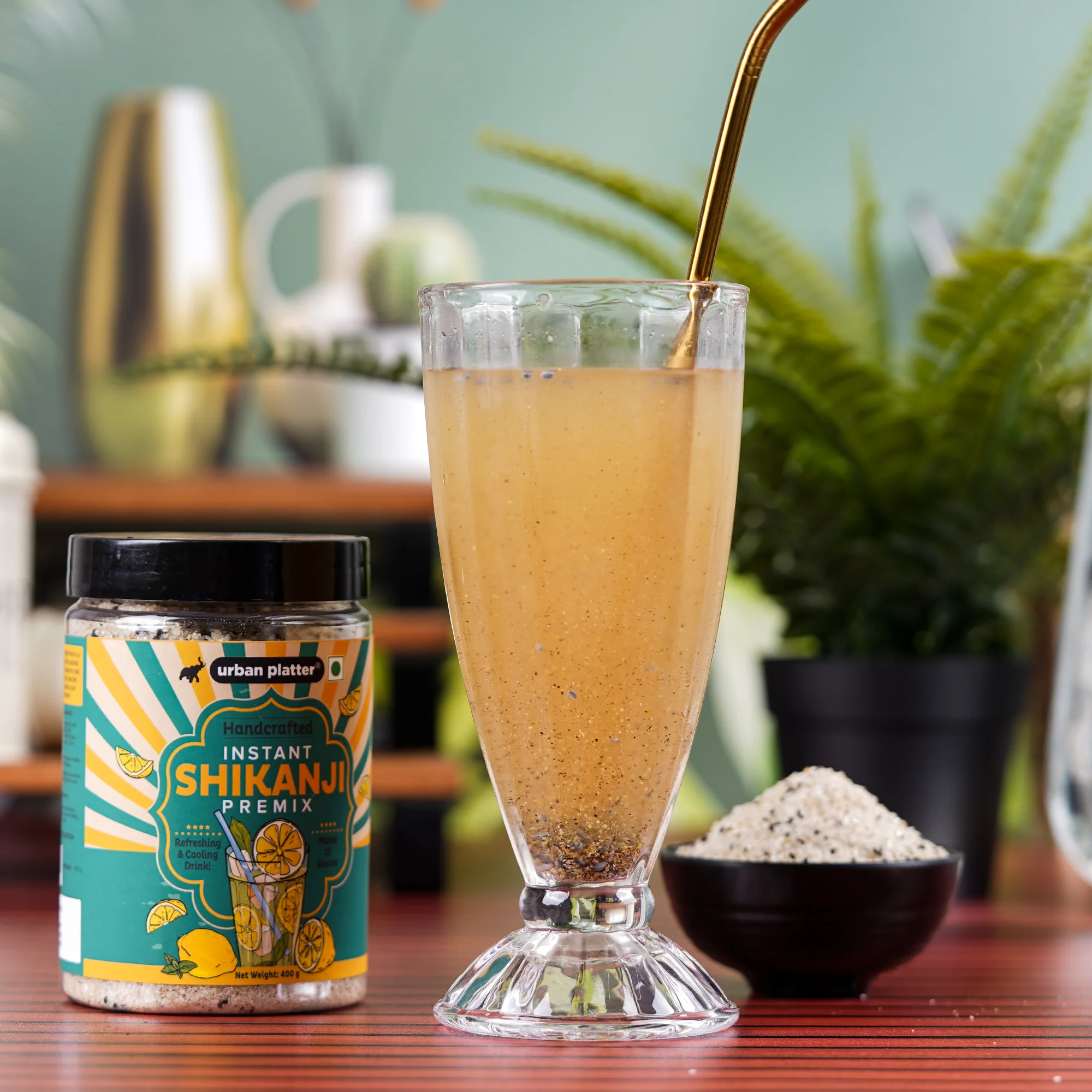 Instant Shikanji, 400g (Instant Masala Sabja Lemonade) - Image 7