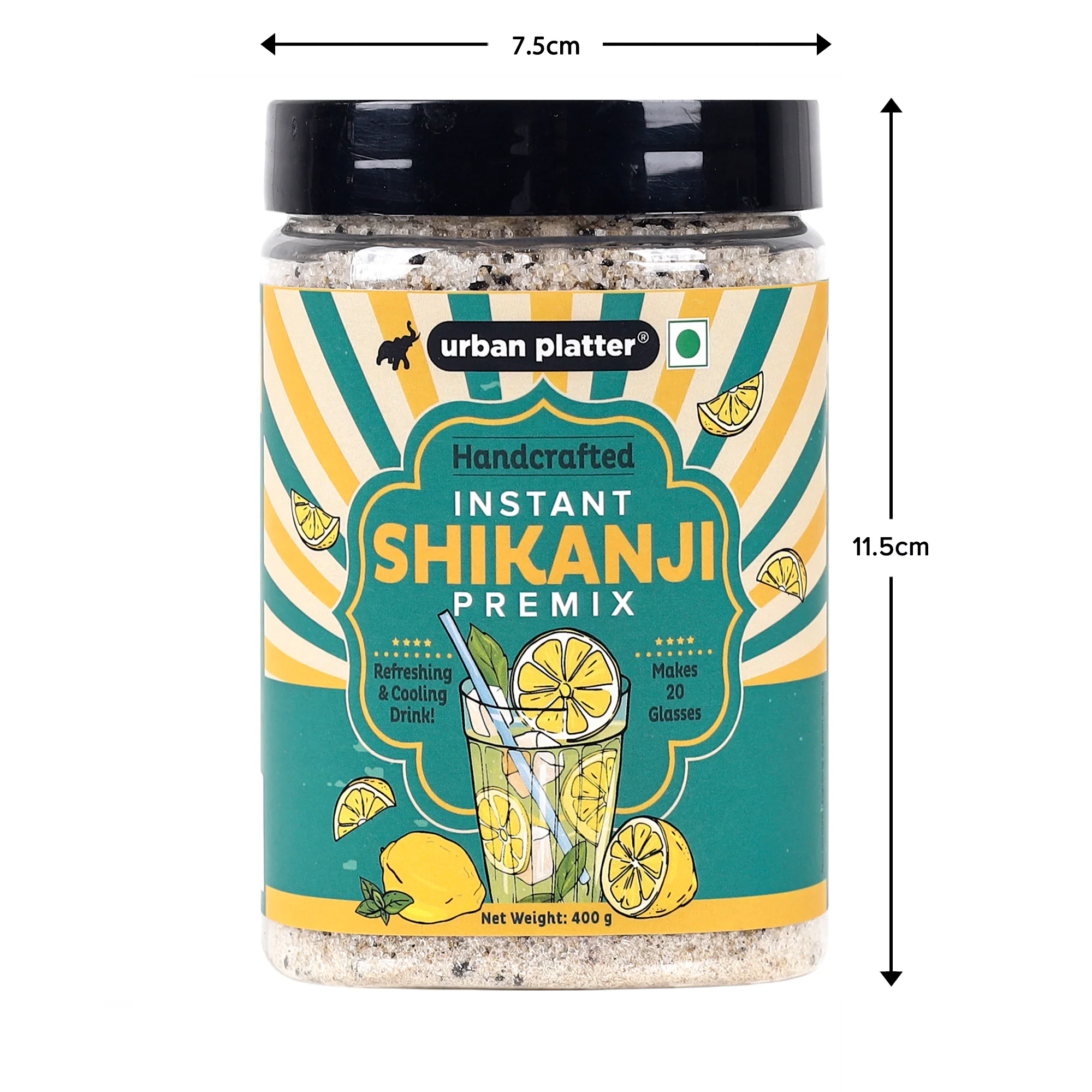 Instant Shikanji, 400g (Instant Masala Sabja Lemonade) - Image 8