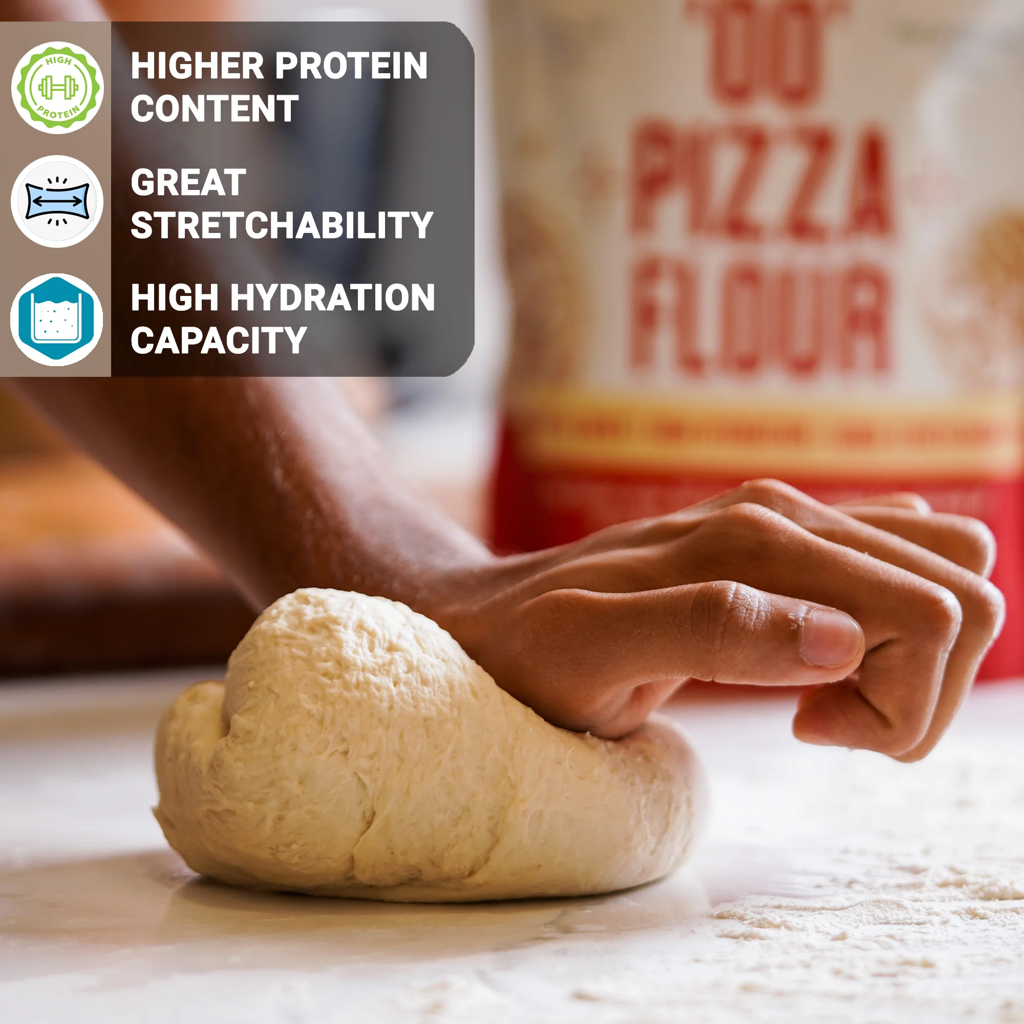 Italian Style '00' Pizza Flour - Image 3