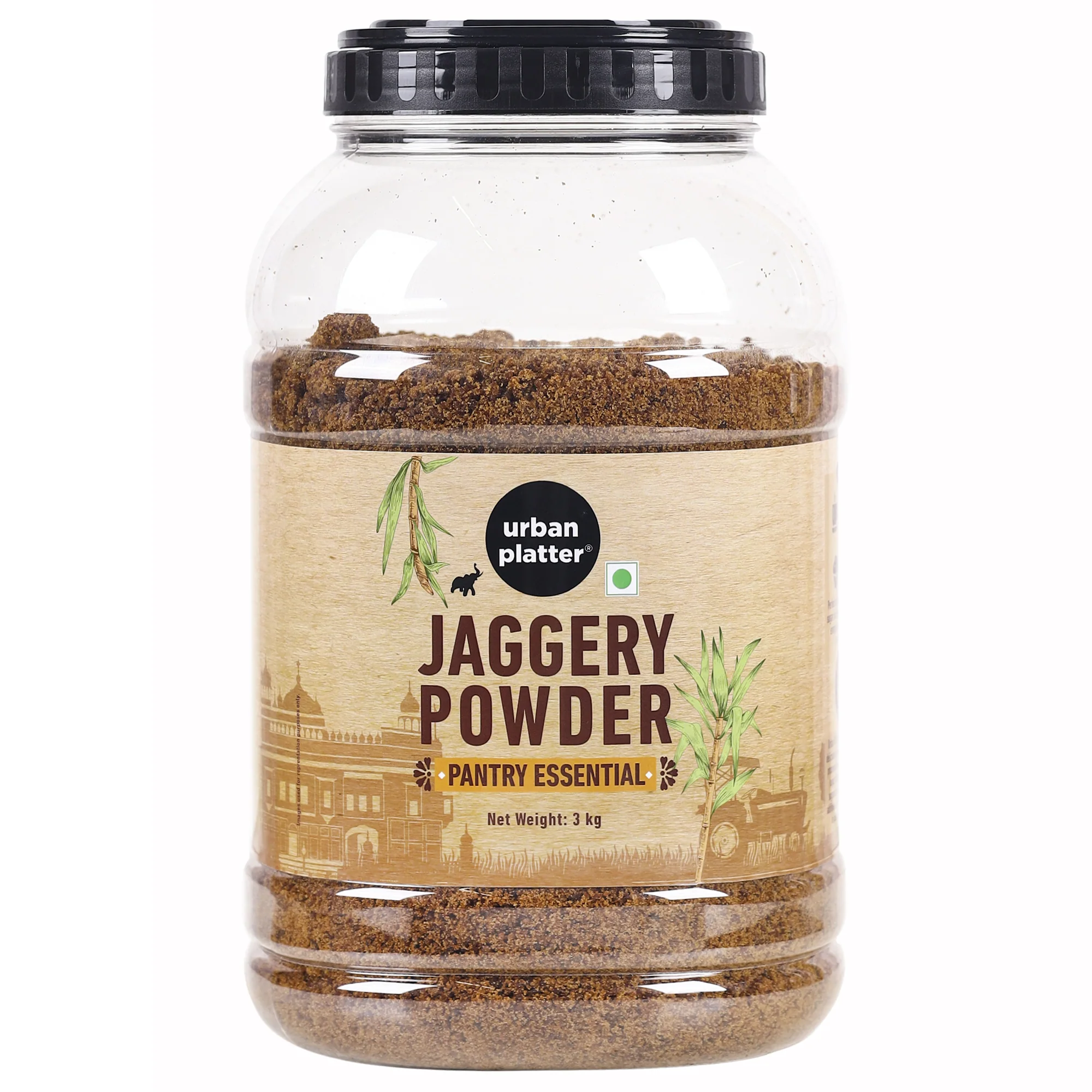 Jaggery Powder, 3kg (Soft & Moist Texture | Unrefined & Chemical-Free | Product of South India)