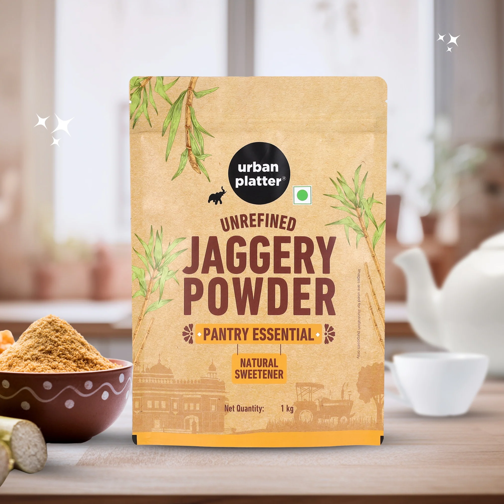 Jaggery Powder, (Soft & Moist Texture | Rich Flavour | Unrefined & Chemical-Free | Product of South India) - Image 4