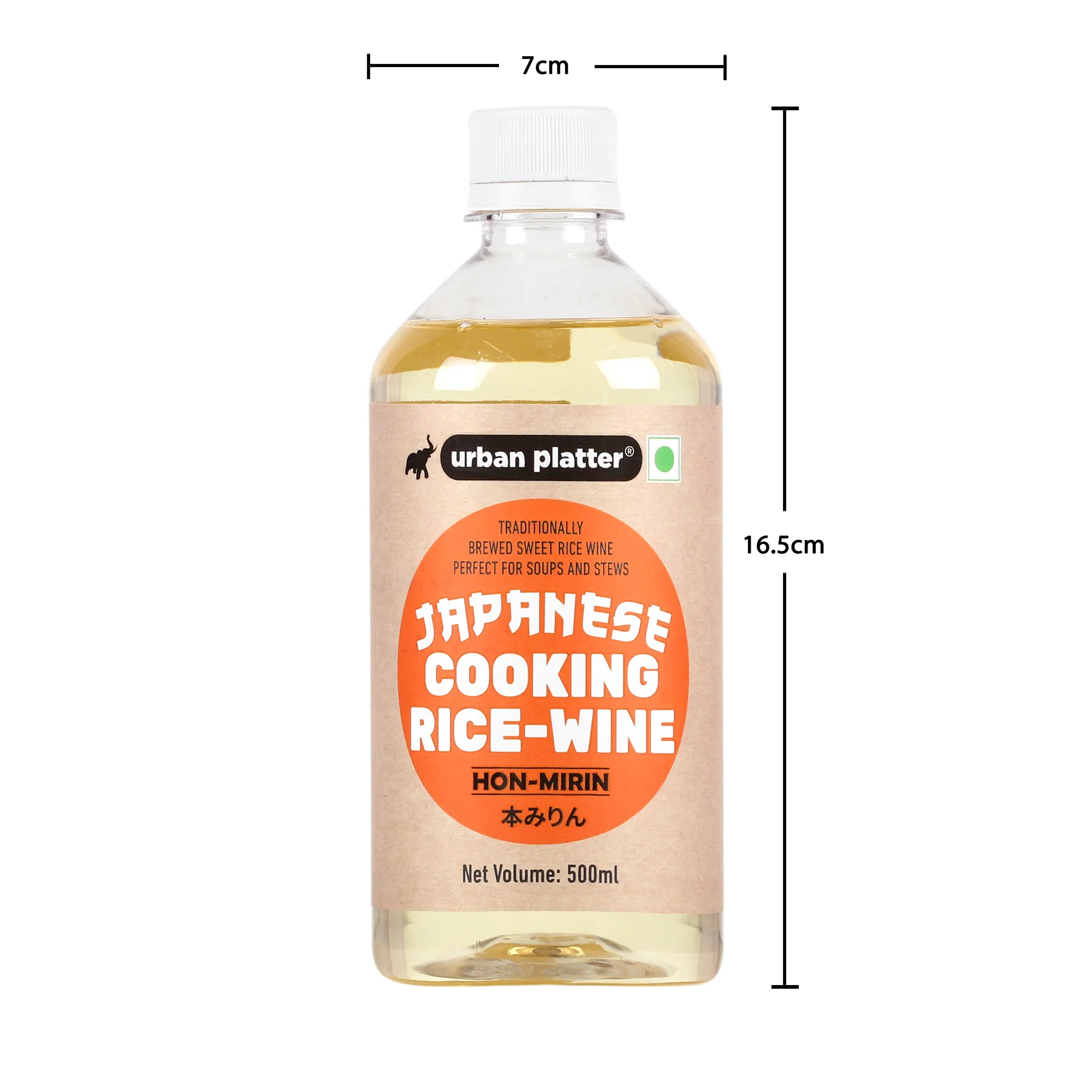 Japanese Style Cooking Rice Vinegar, 500ml (Traditionally Brewed, Sweet Rice Hon Mirin, Perfect for Soups) - Image 6
