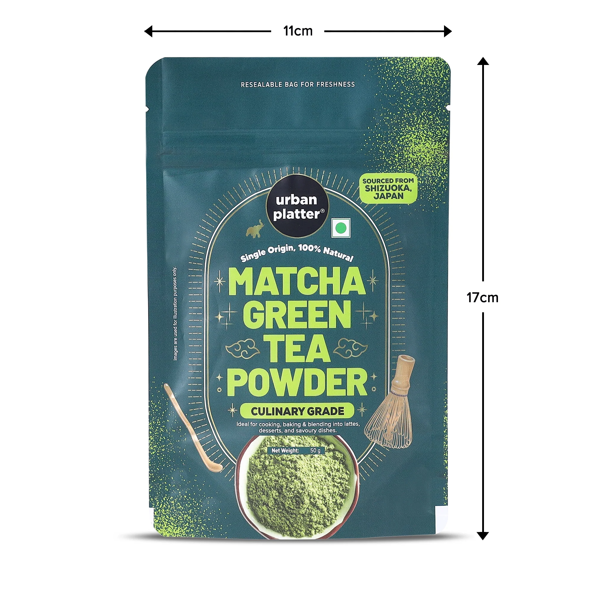 Japanese Culinary-grade Matcha Green Tea Powder, 50g (Sourced from Shizuoka, Japan | Stone-Ground) - Image 10
