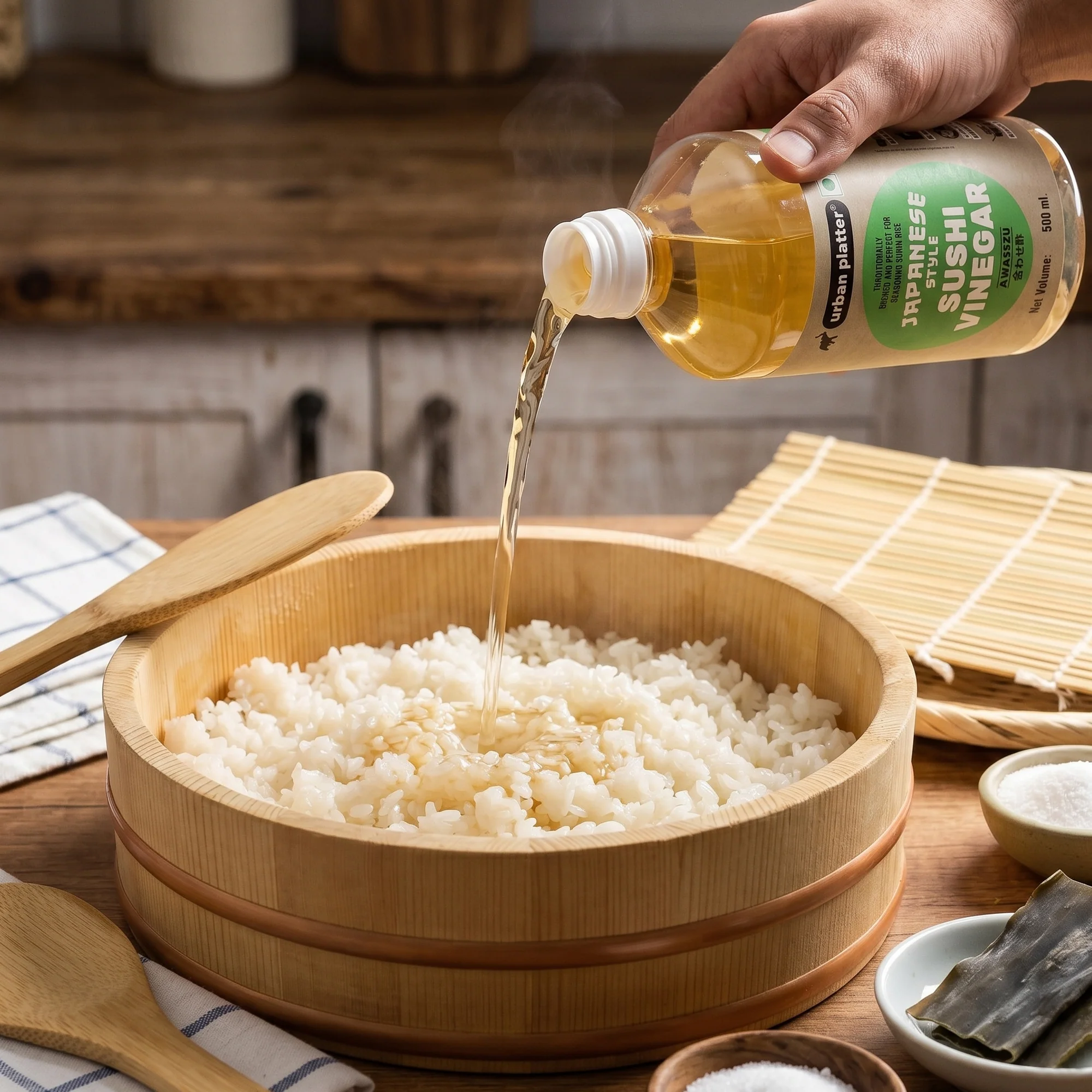 Japanese Sushi Rice Vinegar 500 ML, (Awasezu | Pre-Seasoned with Salt and Sugar | Sushi Rice Seasoning) - Image 5