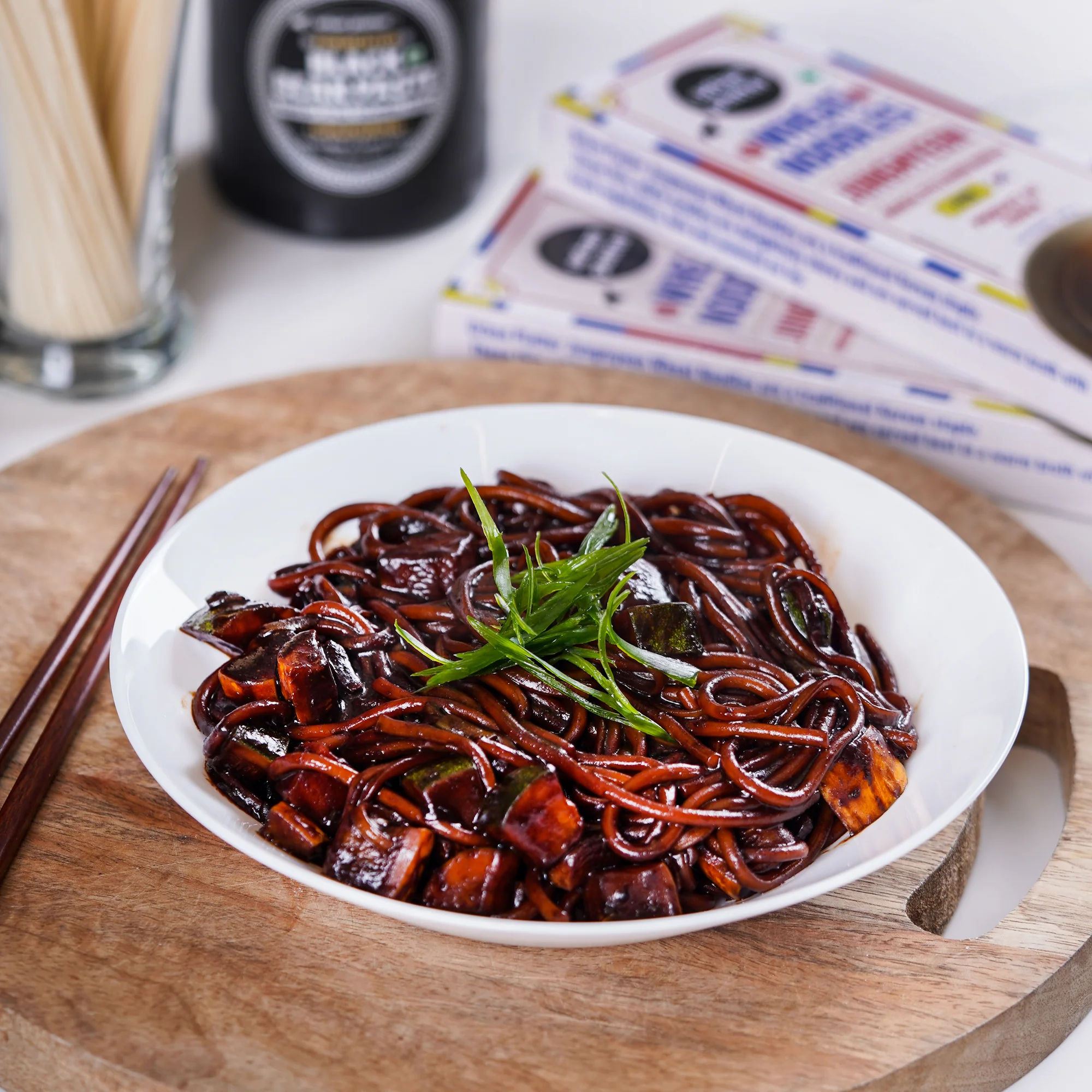 Jungmyeon Wheat Noodles, 250g (Round Korean Noodles | Springy & Chewy Bite | Best for Saucy & Spicy Dishes) - Image 12
