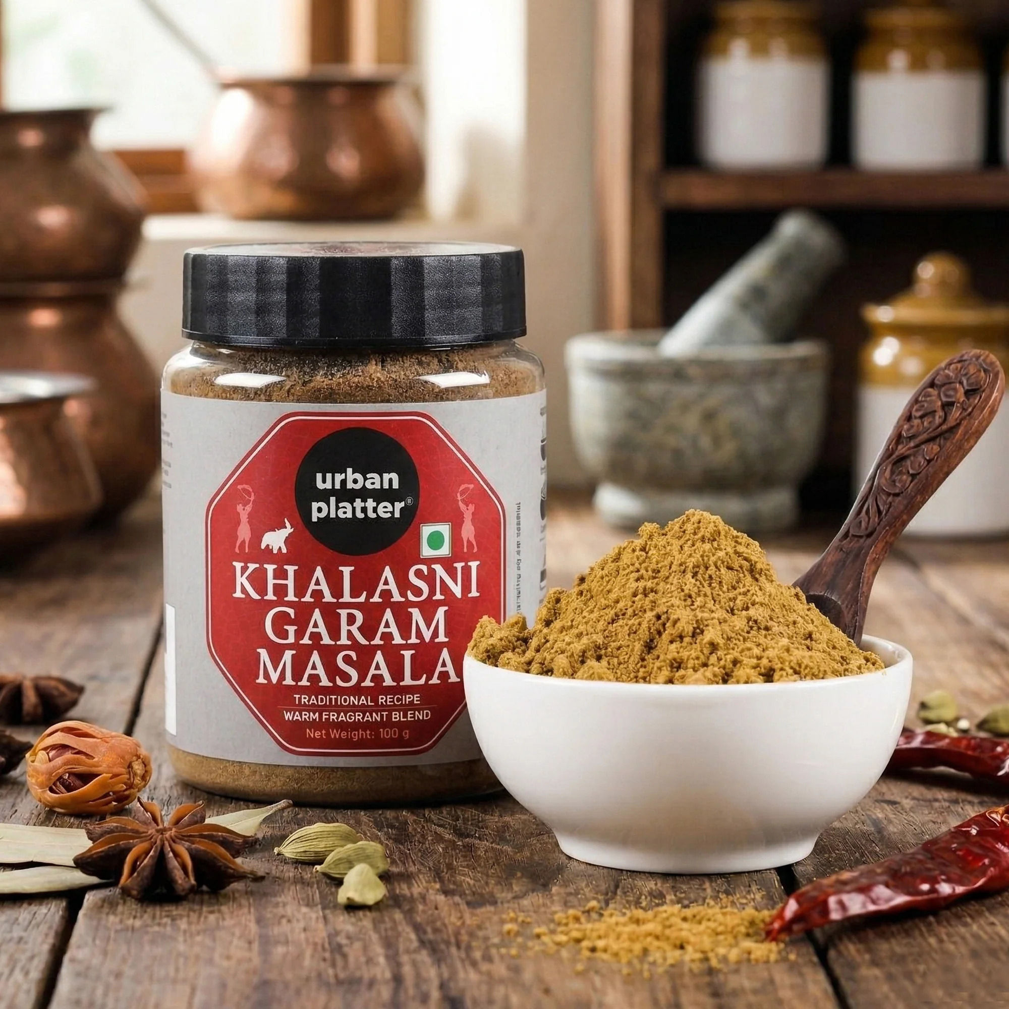 Maharashtrian Khalasni Garam Masala, 100g (Signature Satara-Solapur Blend | Onion & Garlic-free | Additive and Preservative-free) - Image 4