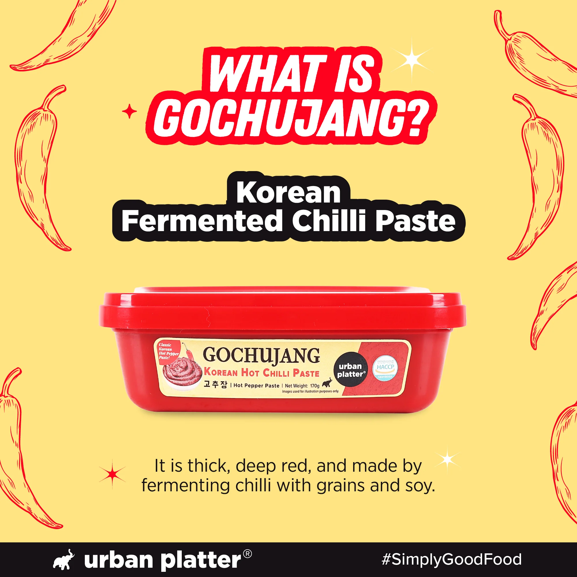 Korean Gochujang Paste (Fermented Chilli Paste, Spicy-Sweet Umami, Plant-Based, For Bibimbap & Tteokbokki) - Image 5