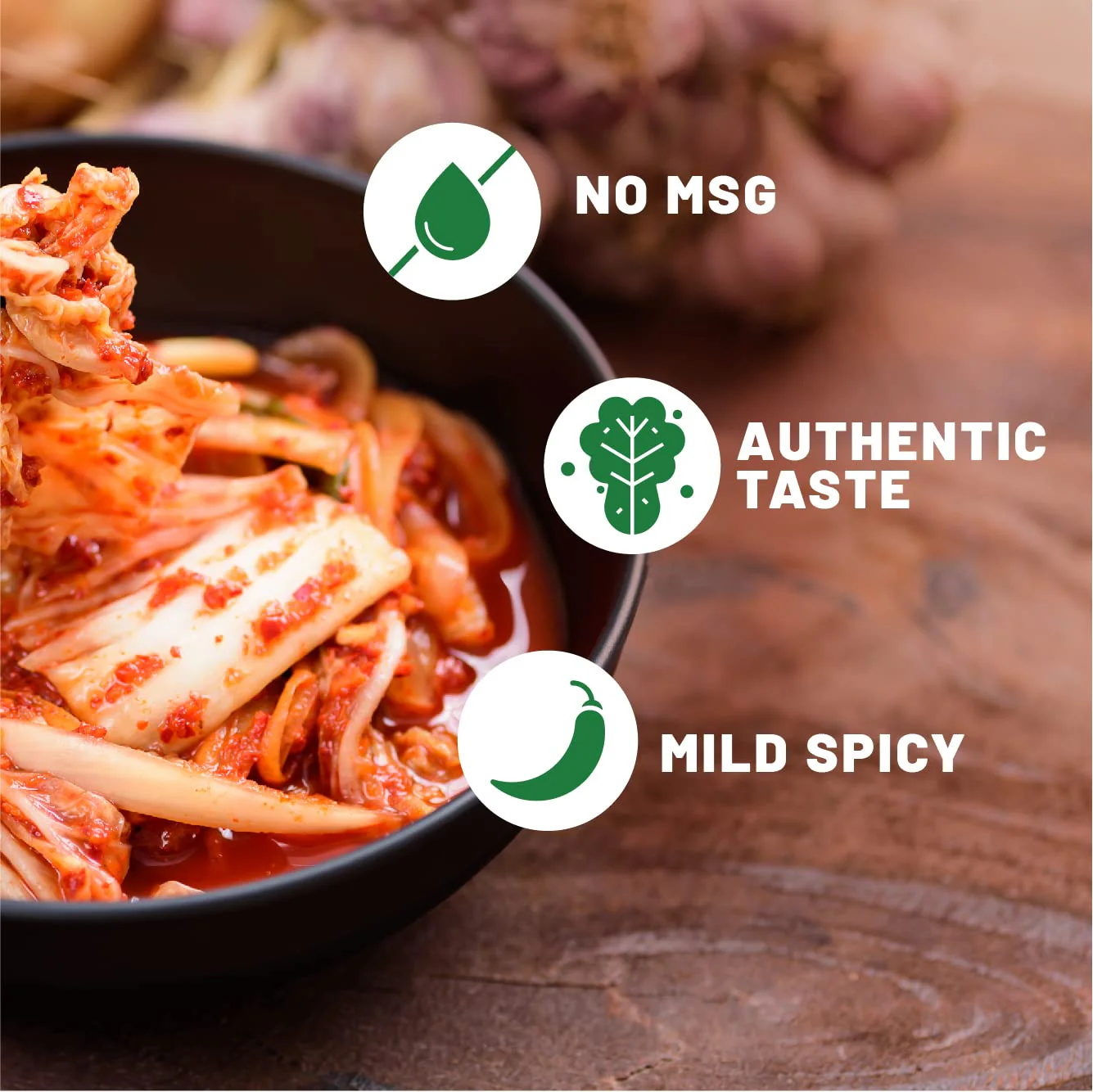 Korean Kimchi, 350g (Product of Korea, Staple Traditional Korean Recipe, Shelf-stable and Preservative-free) - Image 8