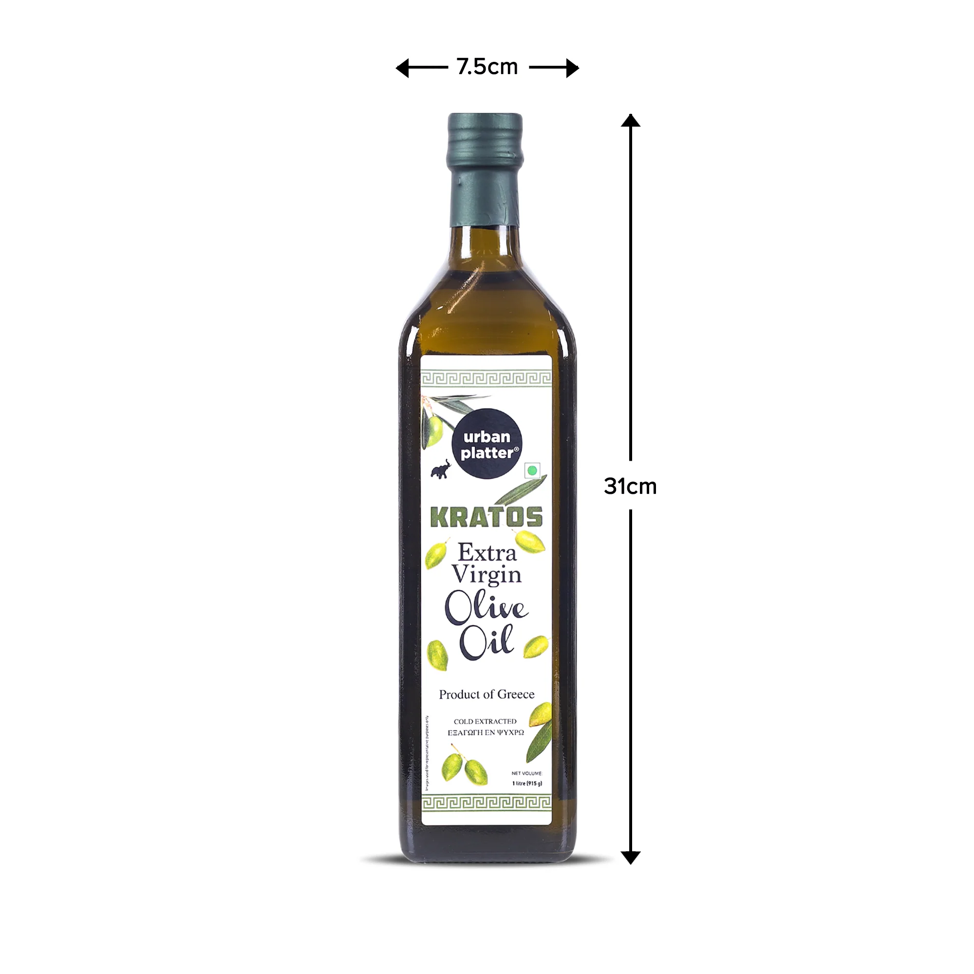 Kratos Cold Pressed Extra Virgin Olive Oil, 1L (Made in Greece, Single Variety Koroneiki Olives, Rich in Anti-oxidants) - Image 7