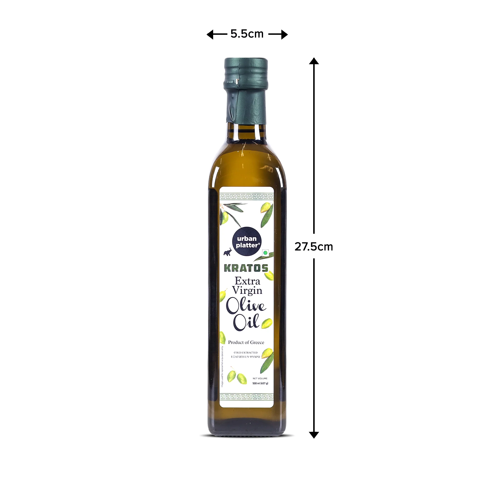 Kratos Cold Pressed Extra Virgin Olive Oil, 500ml (Made in Greece, Single Variety Koroneiki Olives, Rich in Anti-oxidants) - Image 7