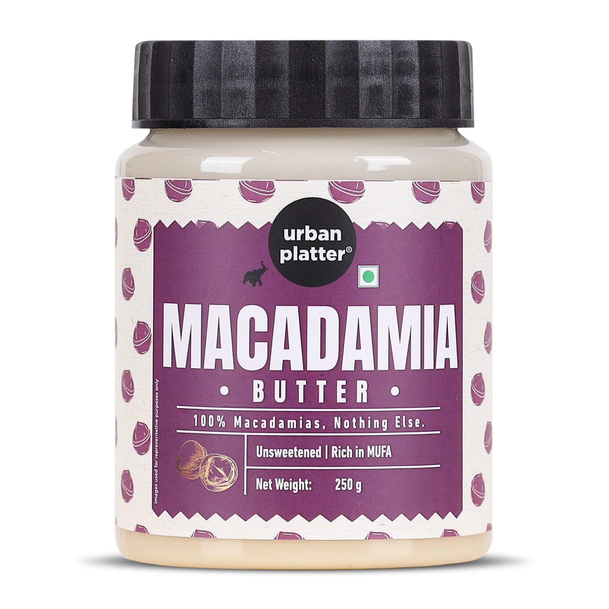Macadamia Butter, 250g (Delicate Creamy Spread | Single Ingredient | Keto-Friendly)
