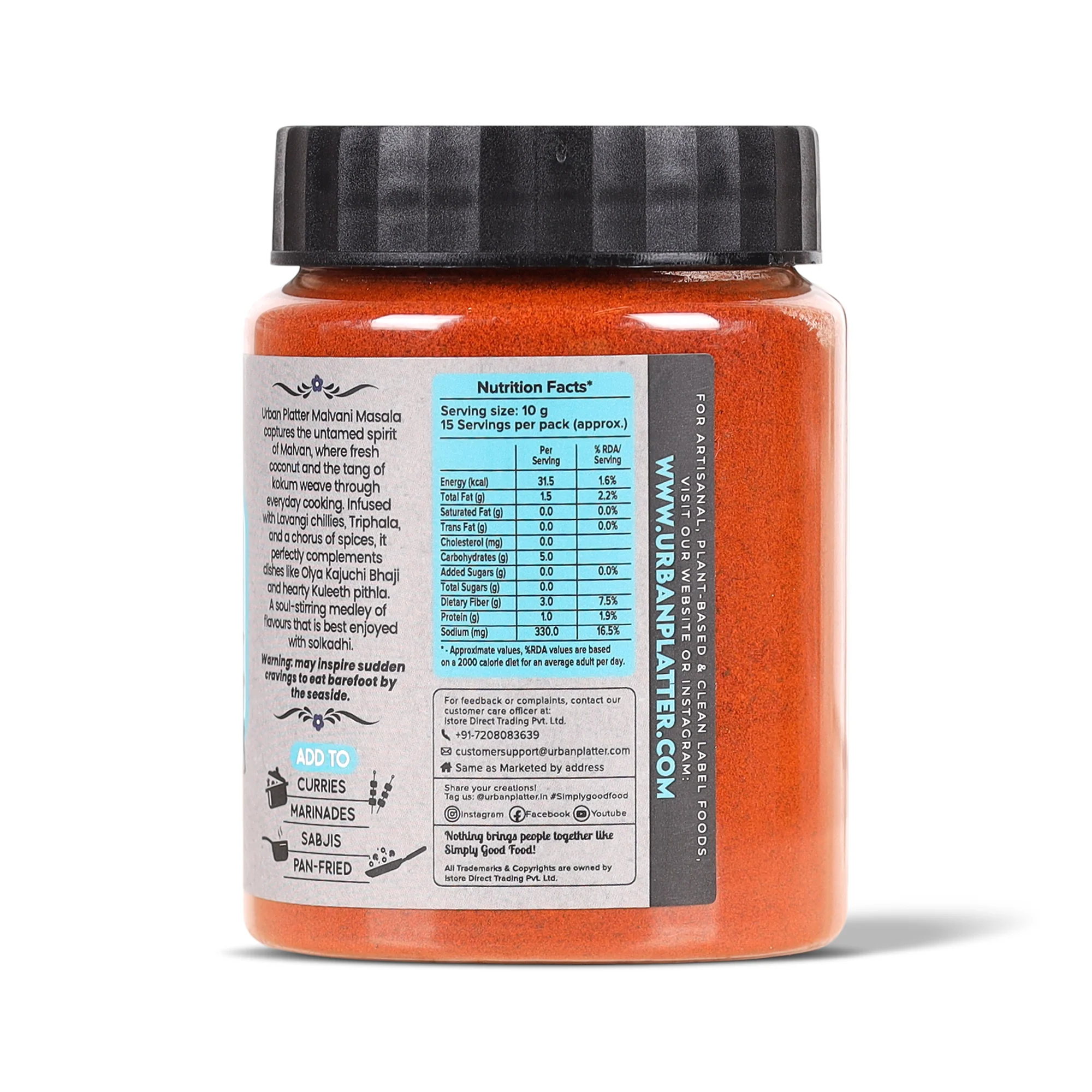 Maharashtrian Malvani Masala, 150g (Signature Lajjatdar Sindhudurg Coastal Blend | Onion & Garlic-free | Additive & Preservative-free) - Image 3