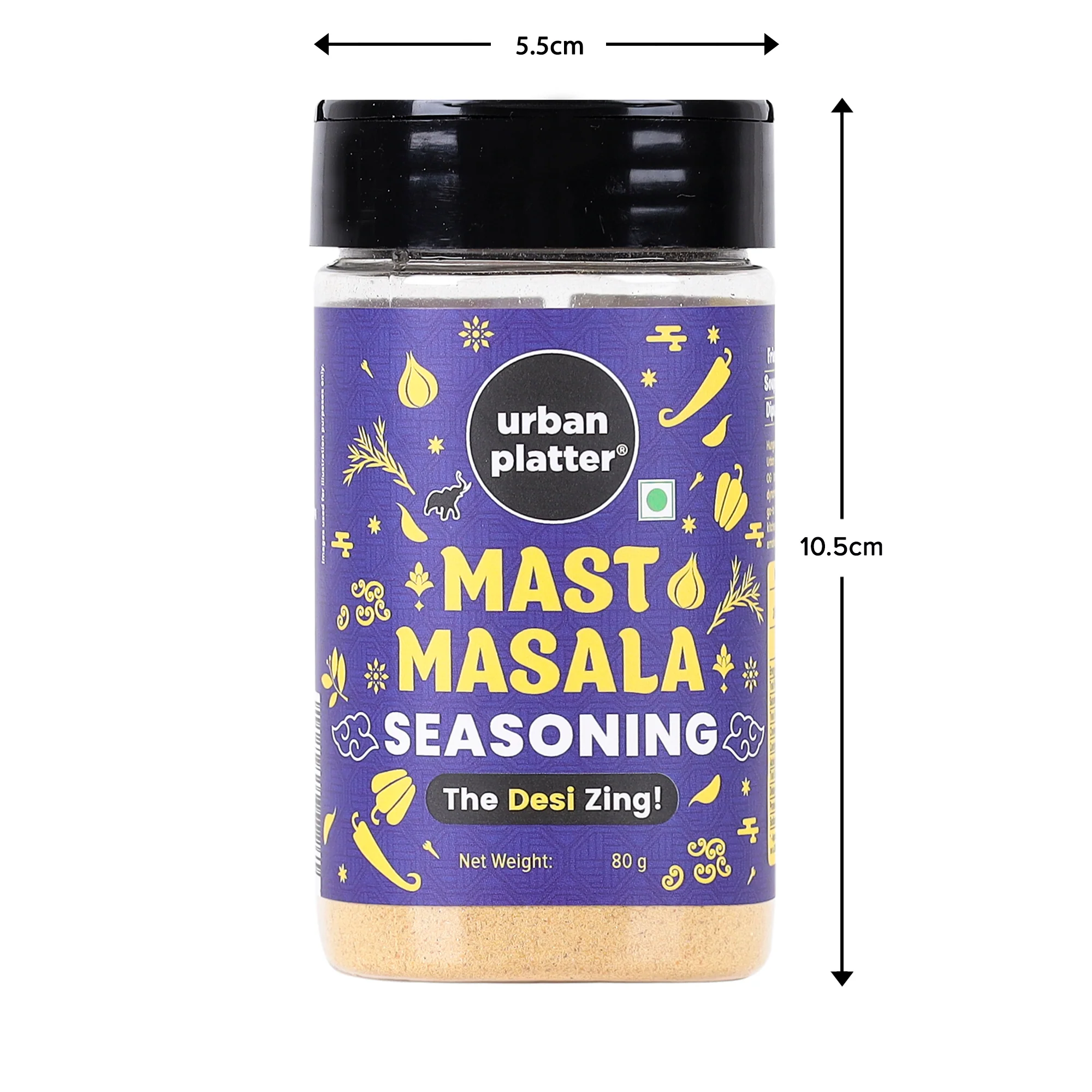 Mast Masala Seasoning, 80g (Classic Indian Masala Blend | Great for Fries, Popcorn, Makhanas & Salads) - Image 8
