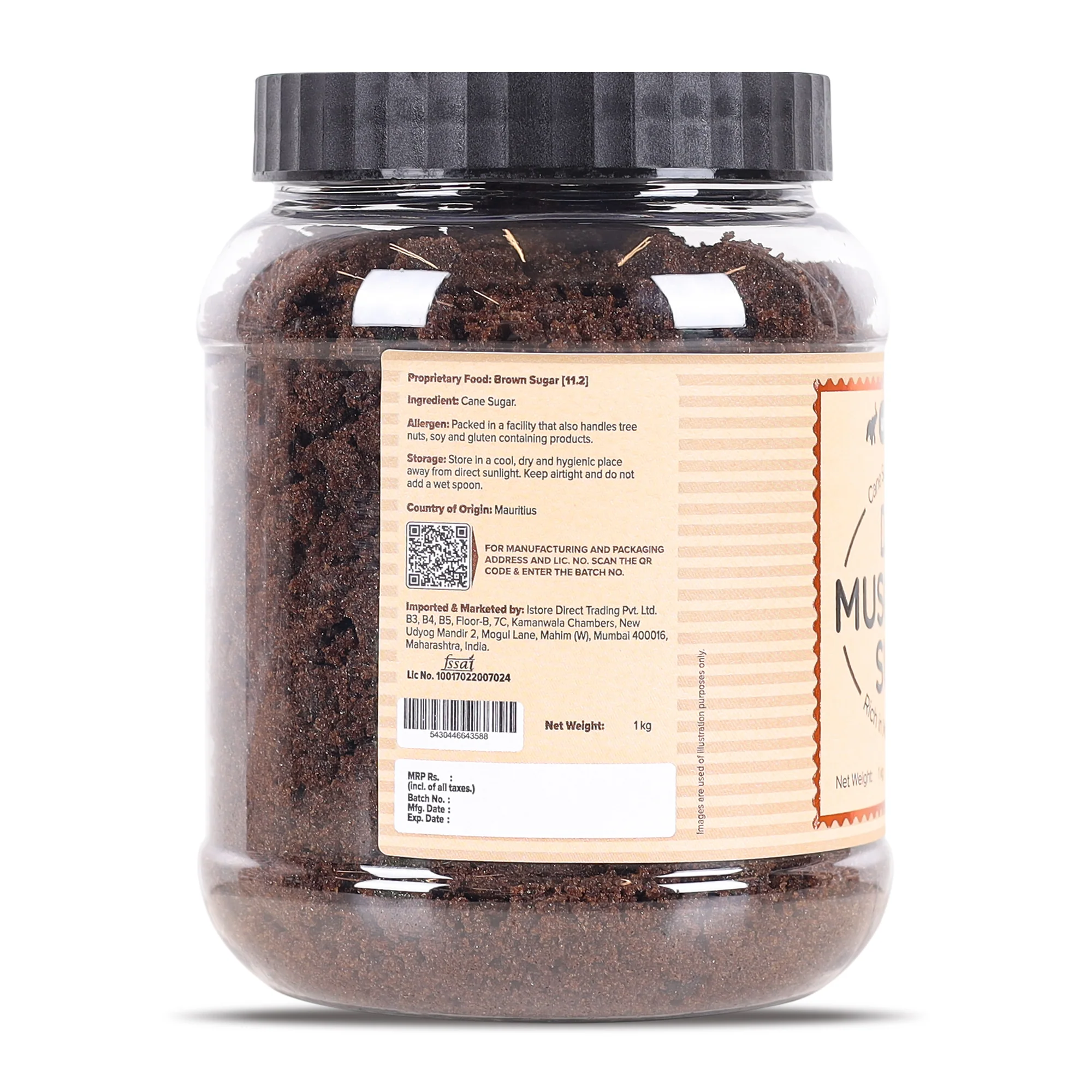 Mauritian Dark Muscovado Sugar, 1kg (Rich & Intense | Perfect for indulgent Baking & Desserts) - Image 2