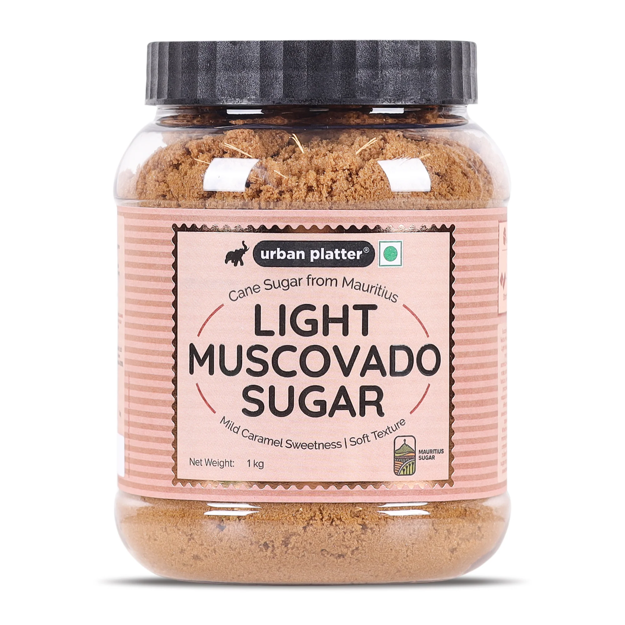 Mauritian Light Muscovado Sugar, 1kg (Golden Hues & Gentle Molasses | Great for Bakes, Caramels & Sauces)