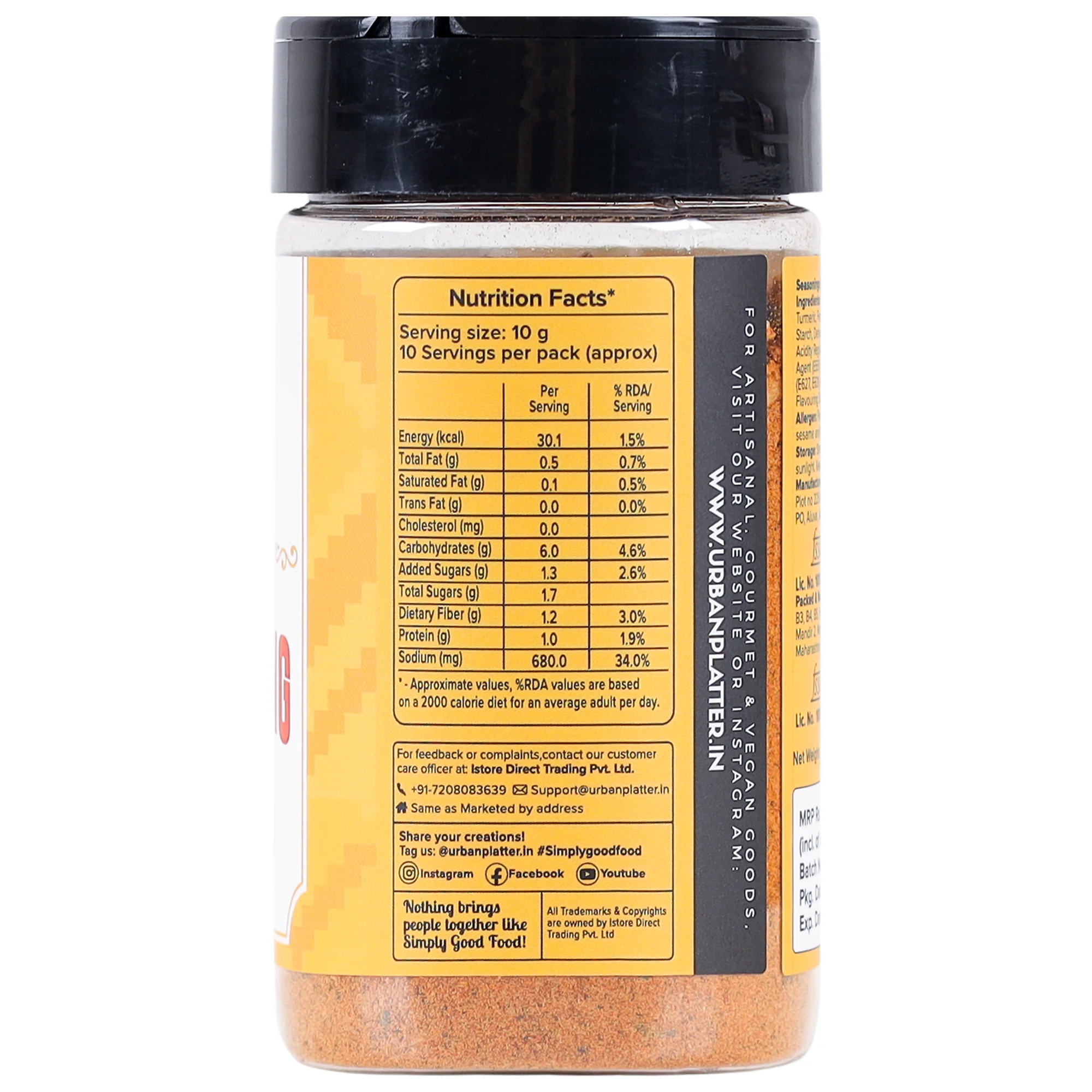 Mexican Fajita Seasoning, 100g - Image 3