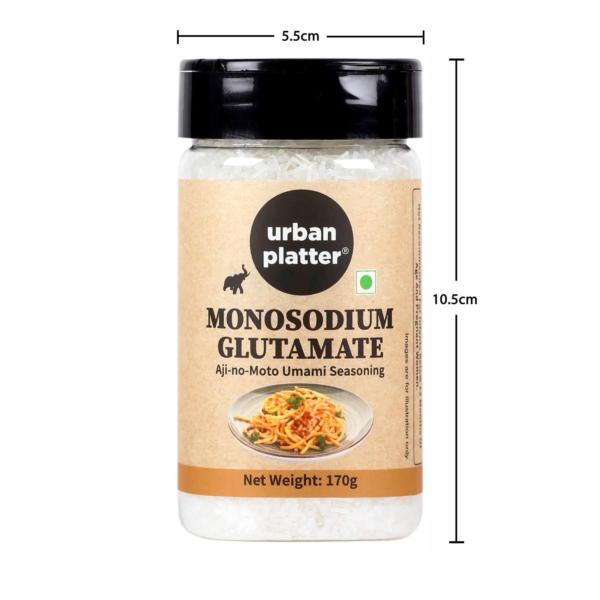 Monosodium Glutamate (MSG) Shaker Jar, 170g (Aji-no-Moto Umami Seasoning, Taste Enhancer, Great for Asian Cuisine | Make Street Style Indo-Chineese Food at Home) - Image 4